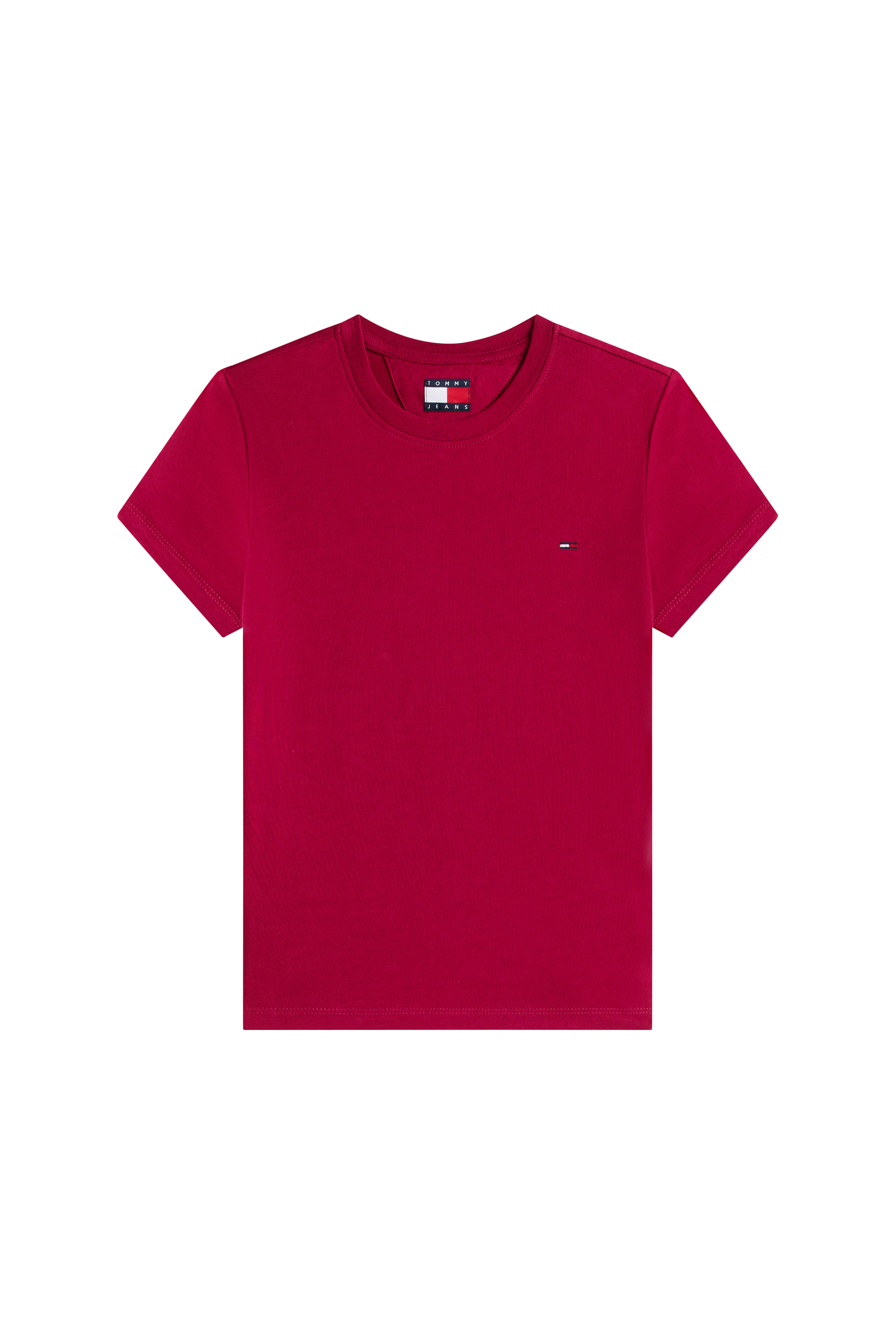 T-shirt TJW SLIM C-NECK TEE Bordeau