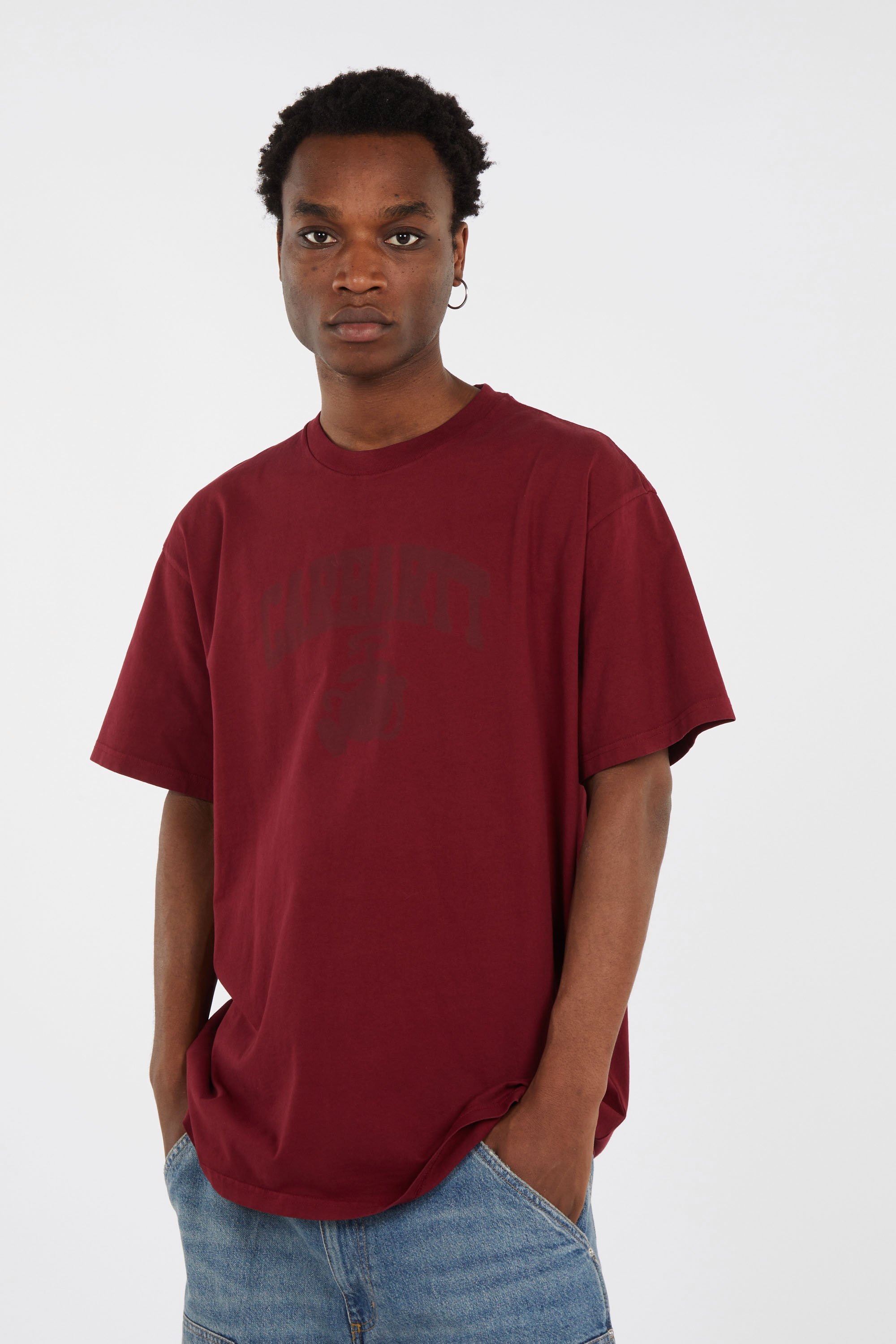 T-shirt manches courtes Rouge