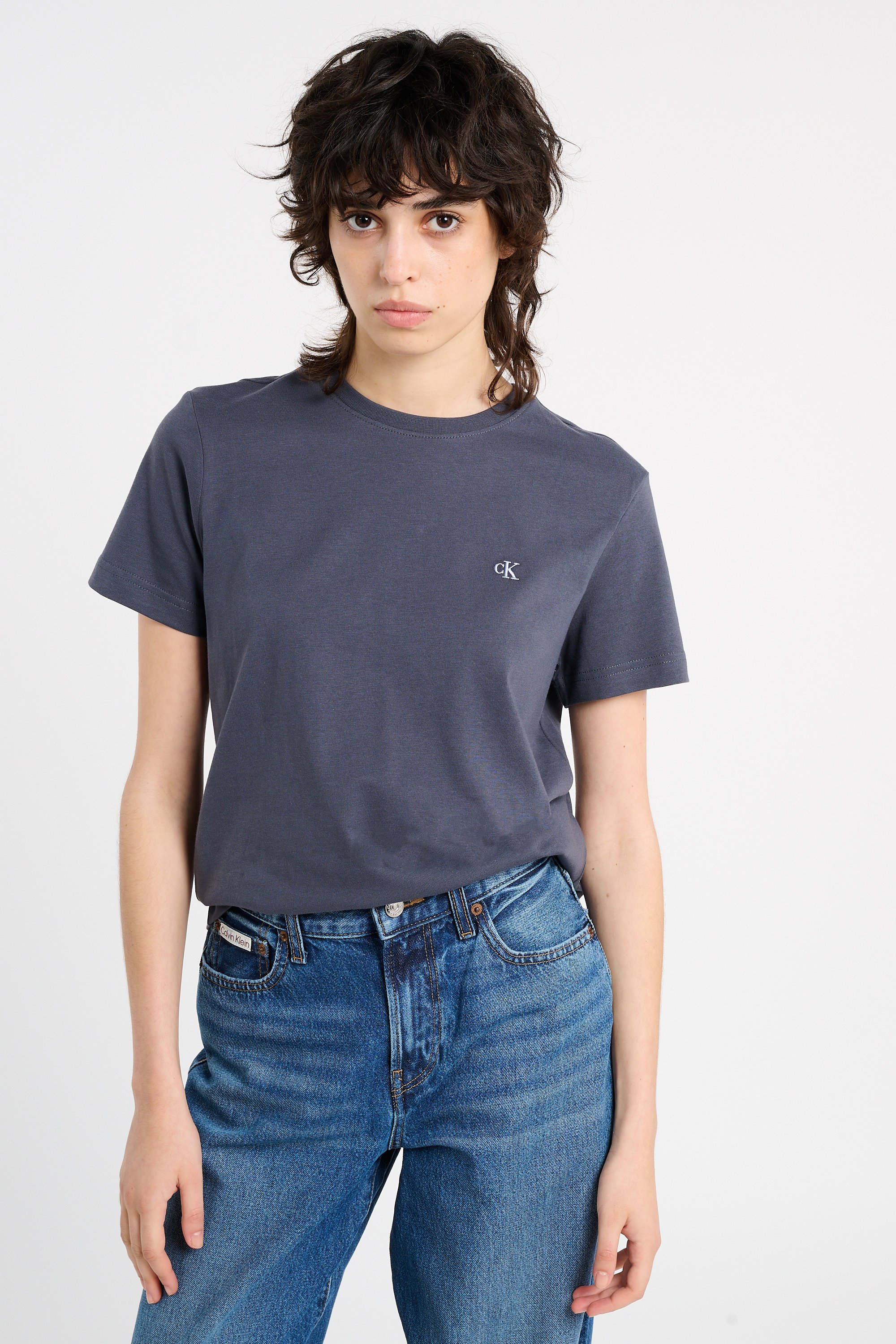 T-shirt | Bleu CALVIN KLEIN Femme