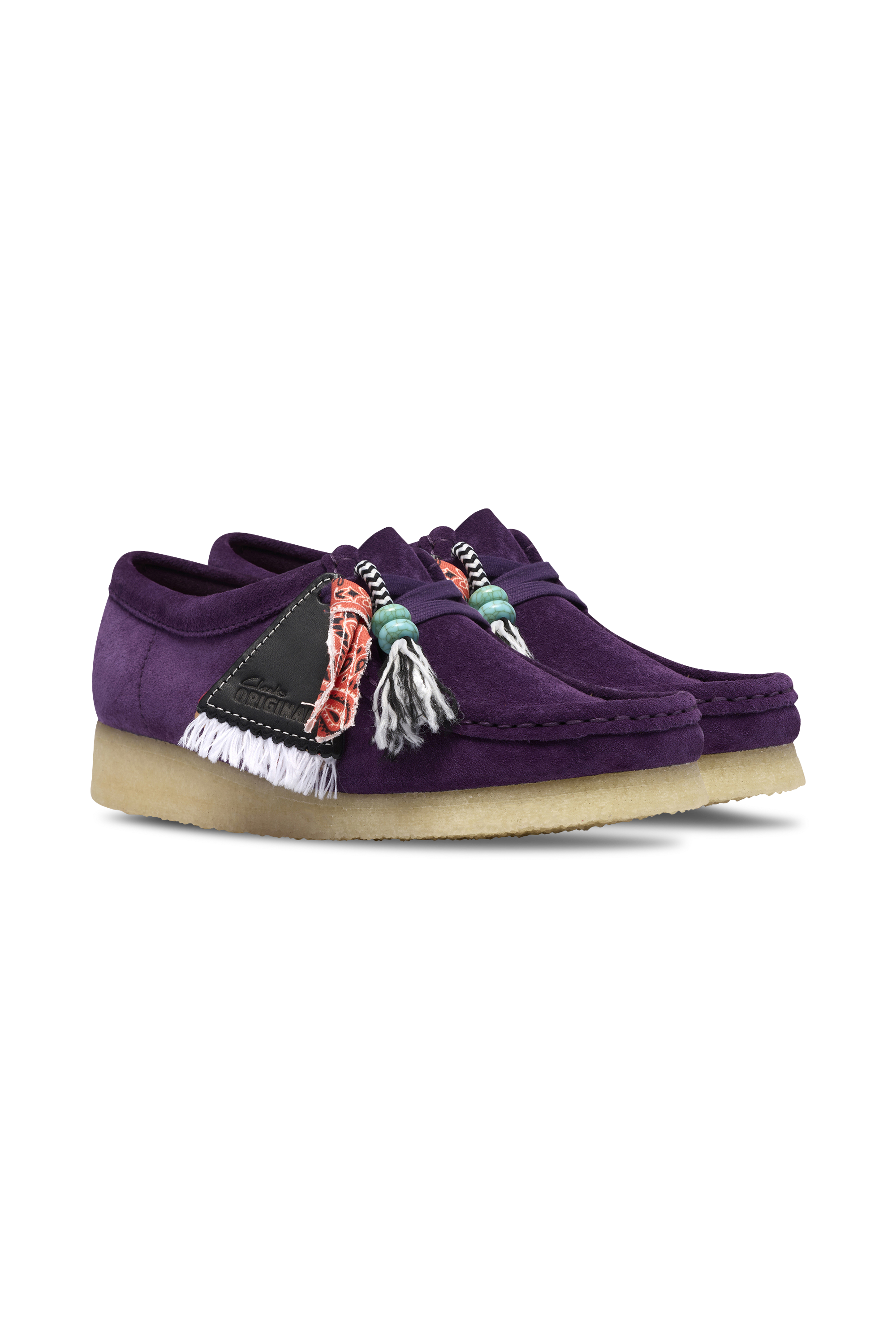 Lace-up shoes | Purple CLARKS ORIGINALS Women