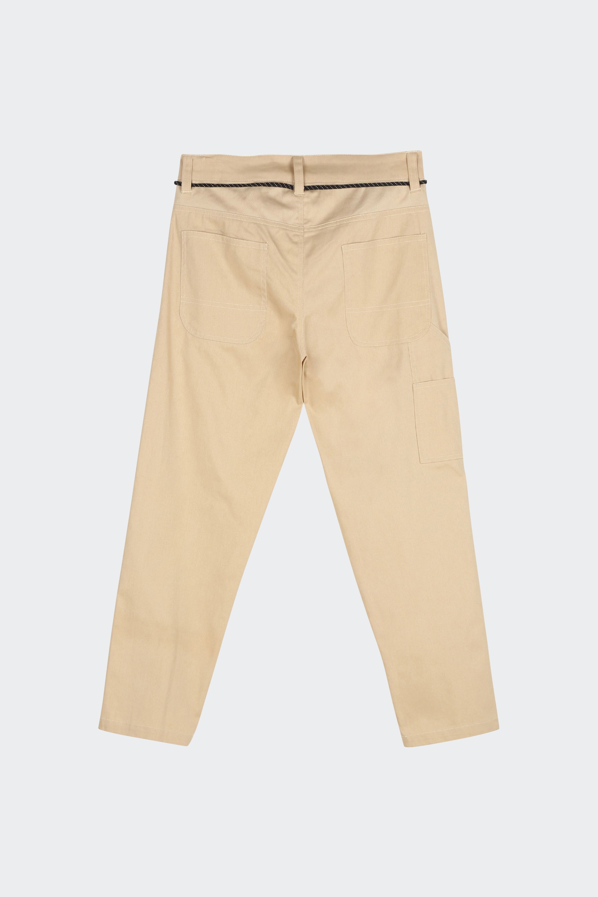 Trousers | Beige by TEALER Trousers Beige