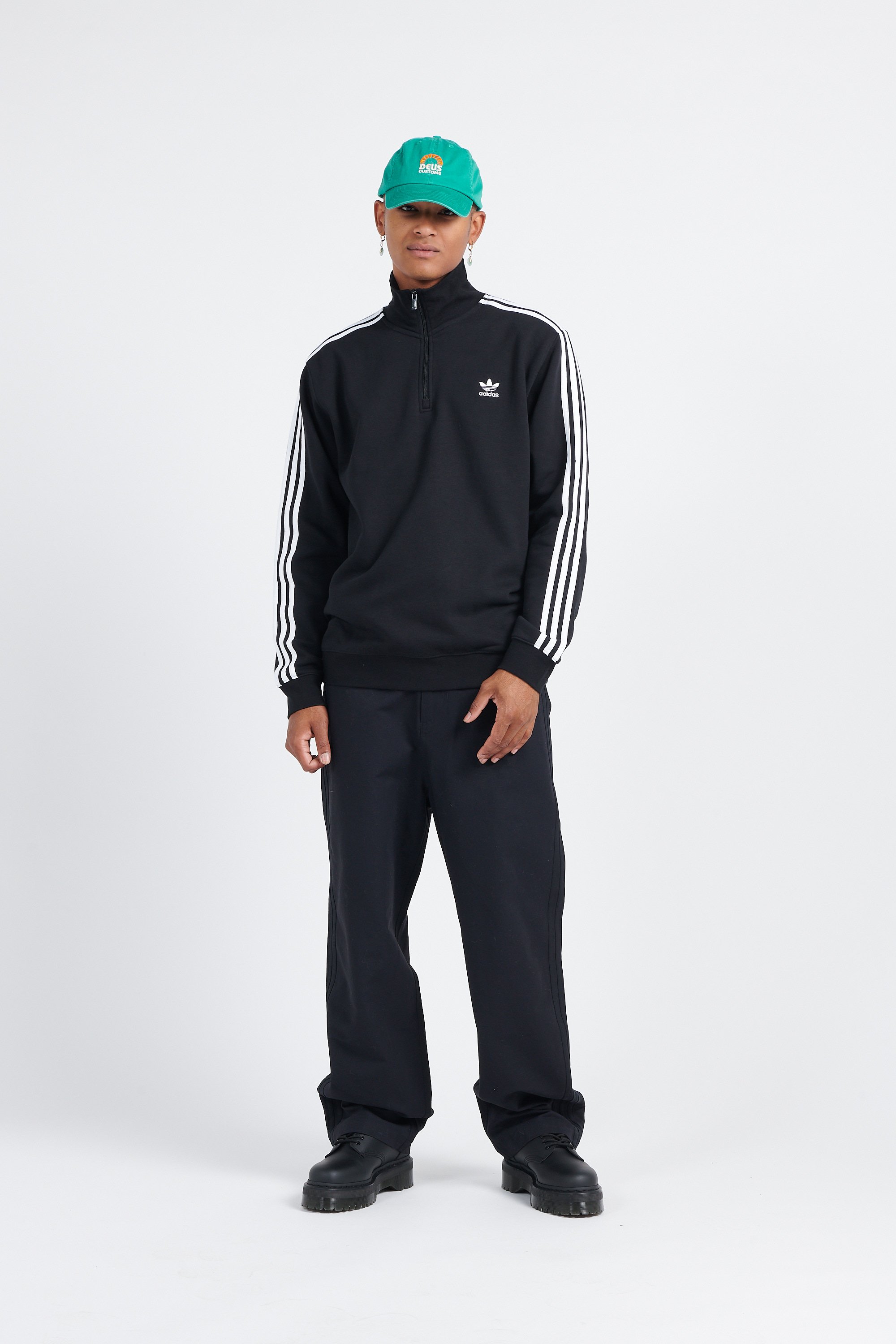 Sweat cheap noir adidas