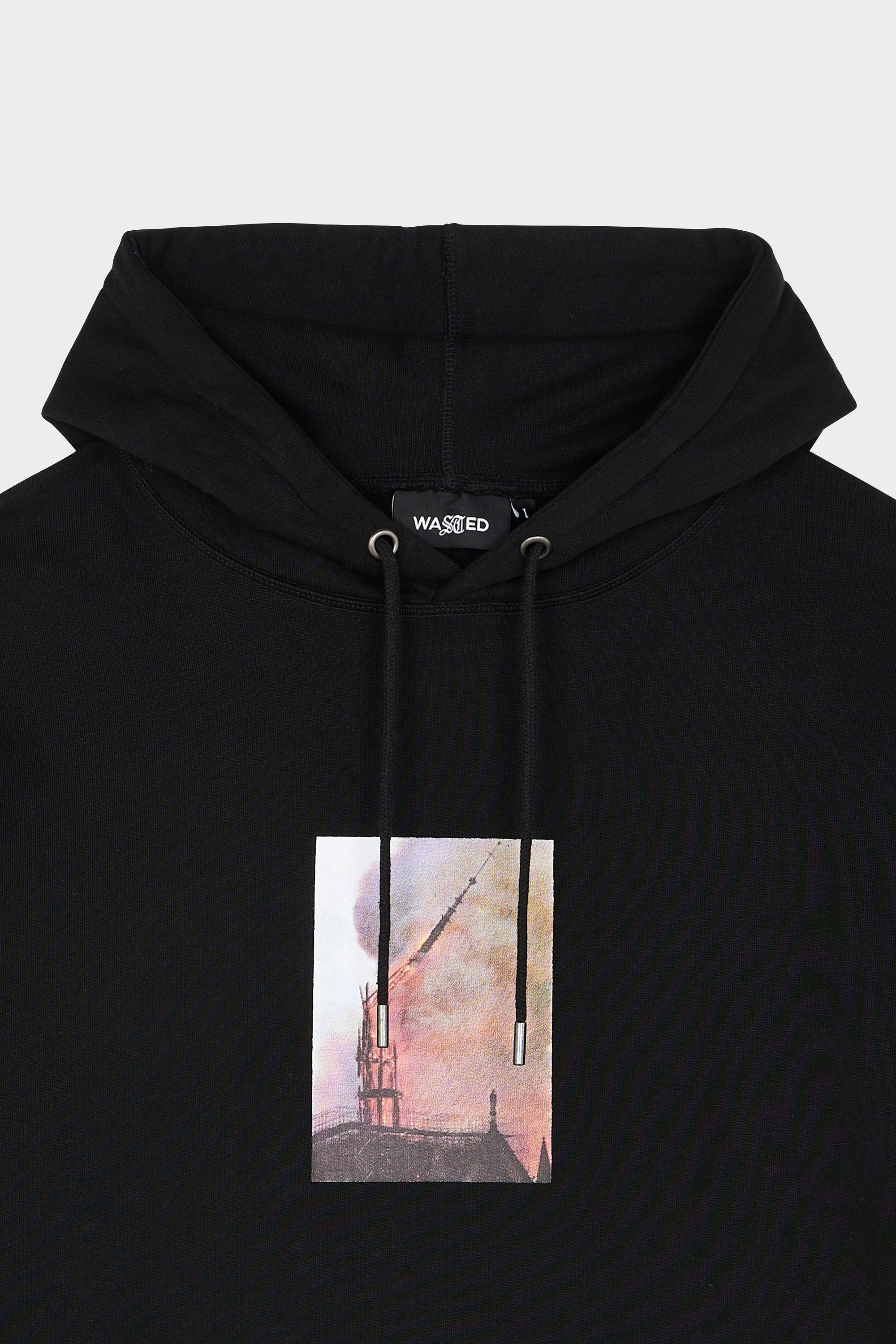 Hoodie | Black by WASTED Hoodie Black