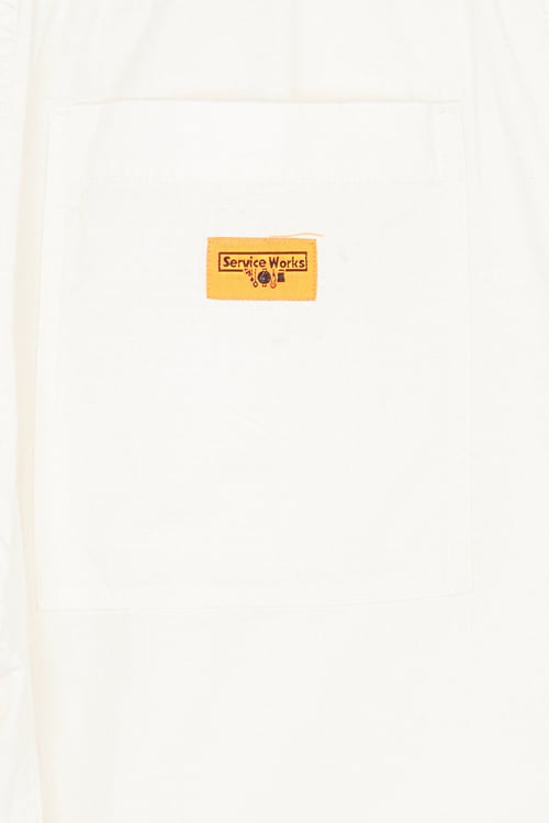 SERVICE WORKS Short  Blanc