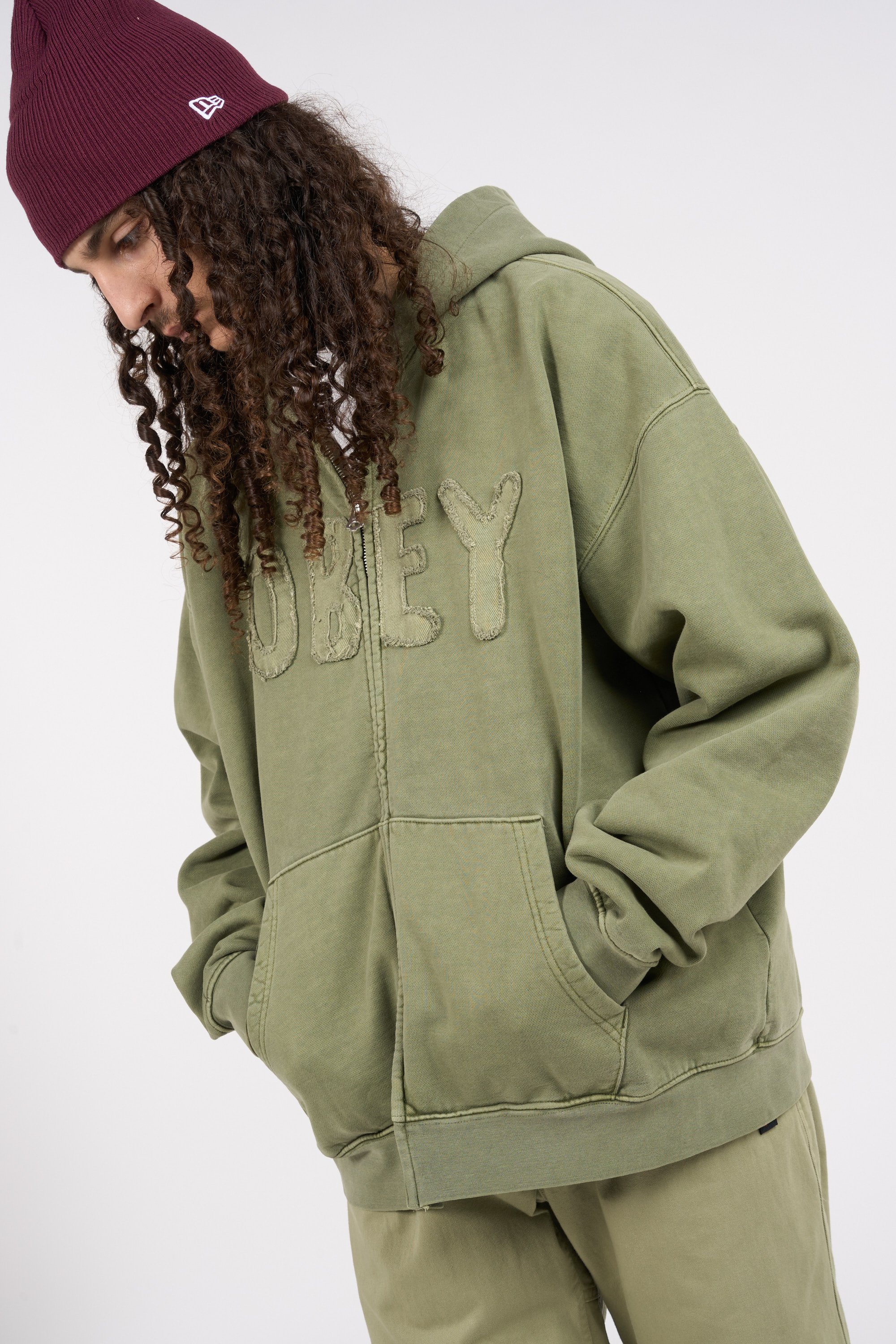 Hoodie | Green by OBEY Hoodie Green