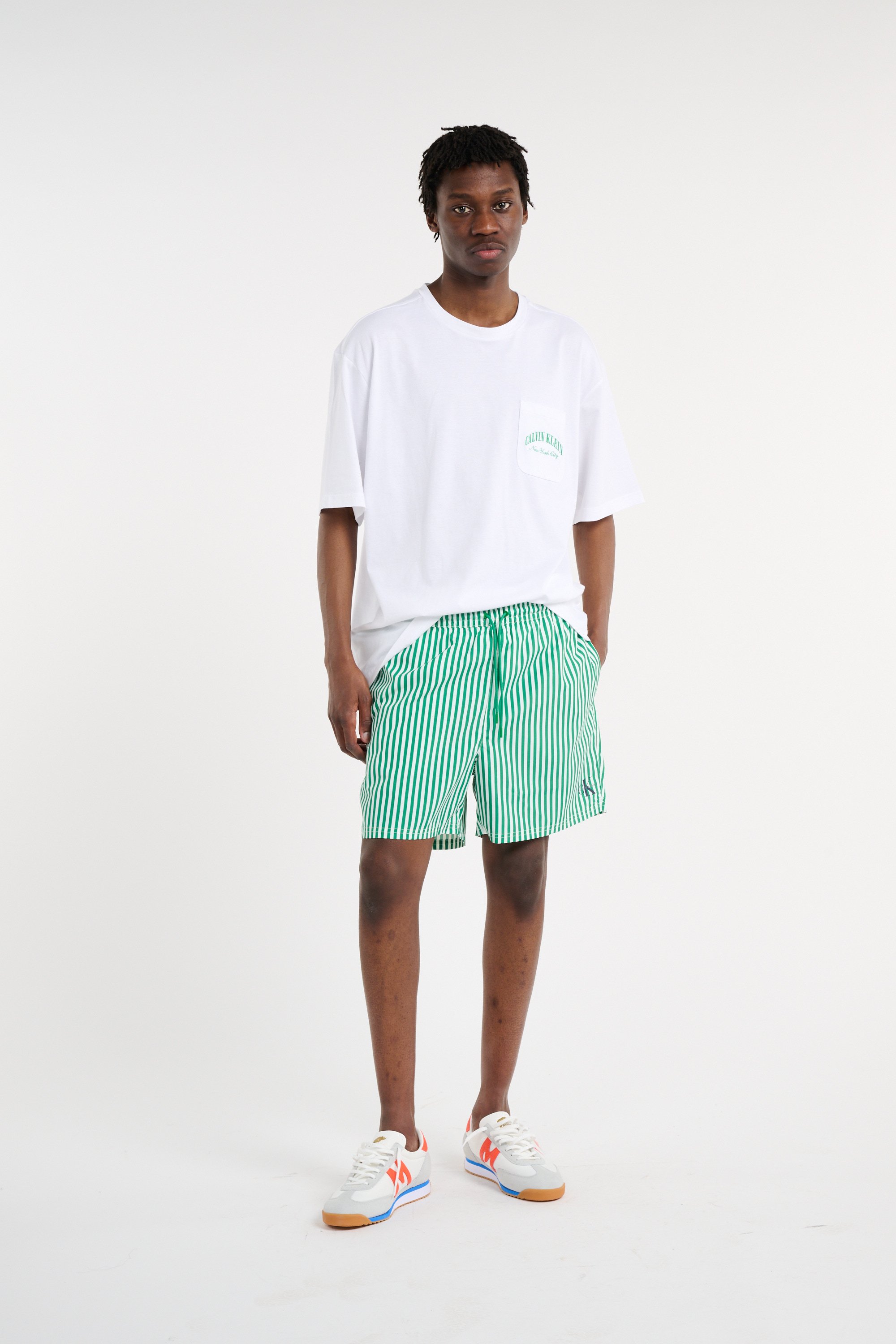 Short de bain CALVIN KLEIN UNDERWEAR Vert