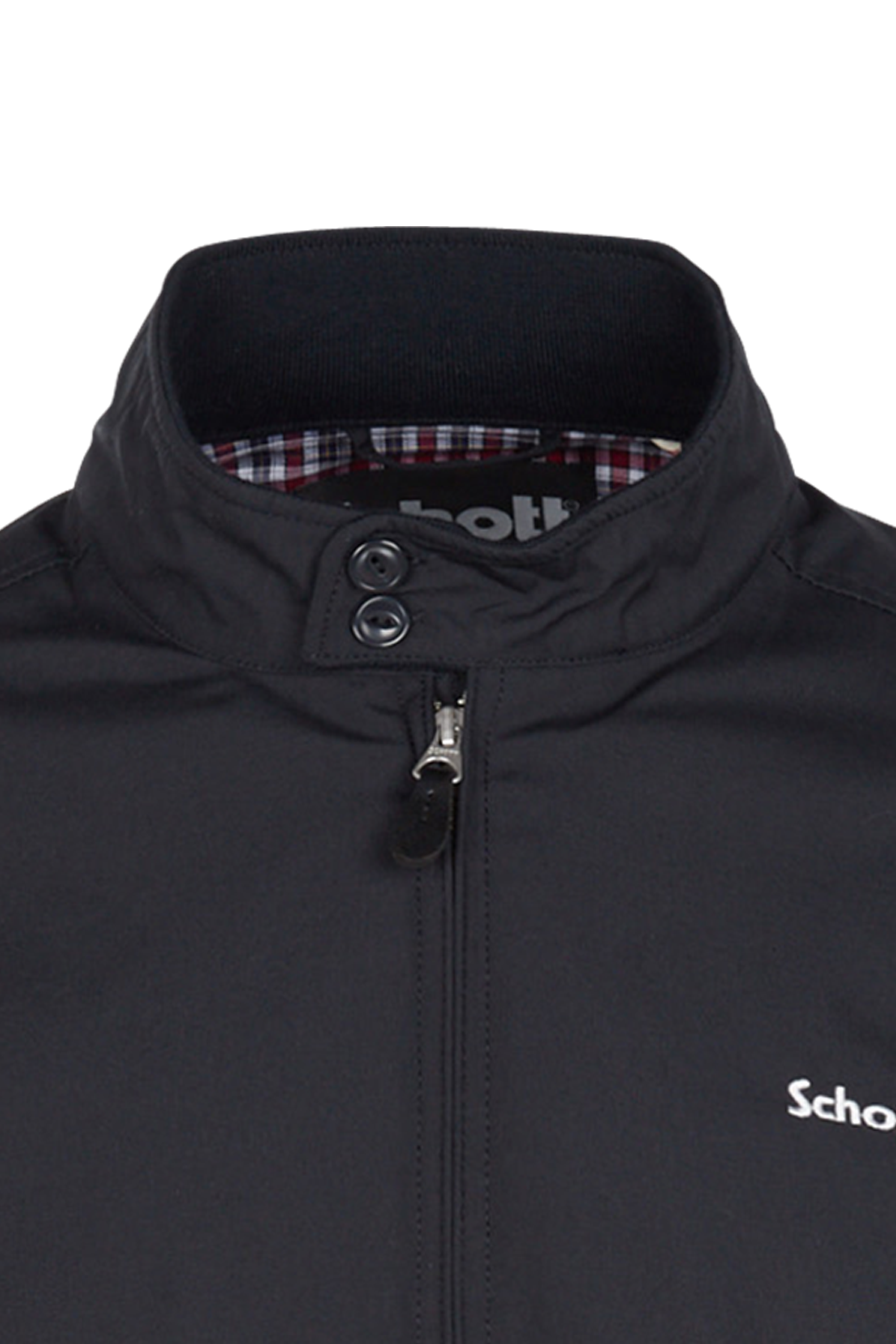 Regular-fit high-neck jacket Blue