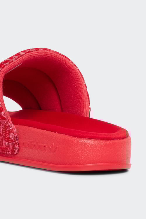 ADIDAS Claquettes Rouge