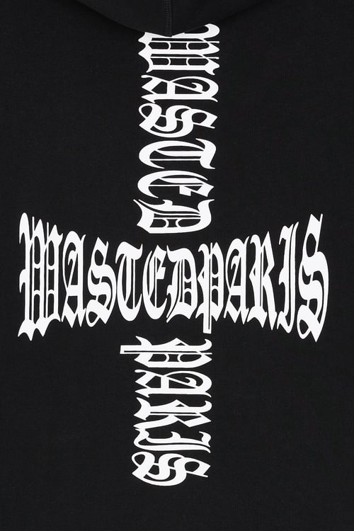 WASTED Hoodie Noir