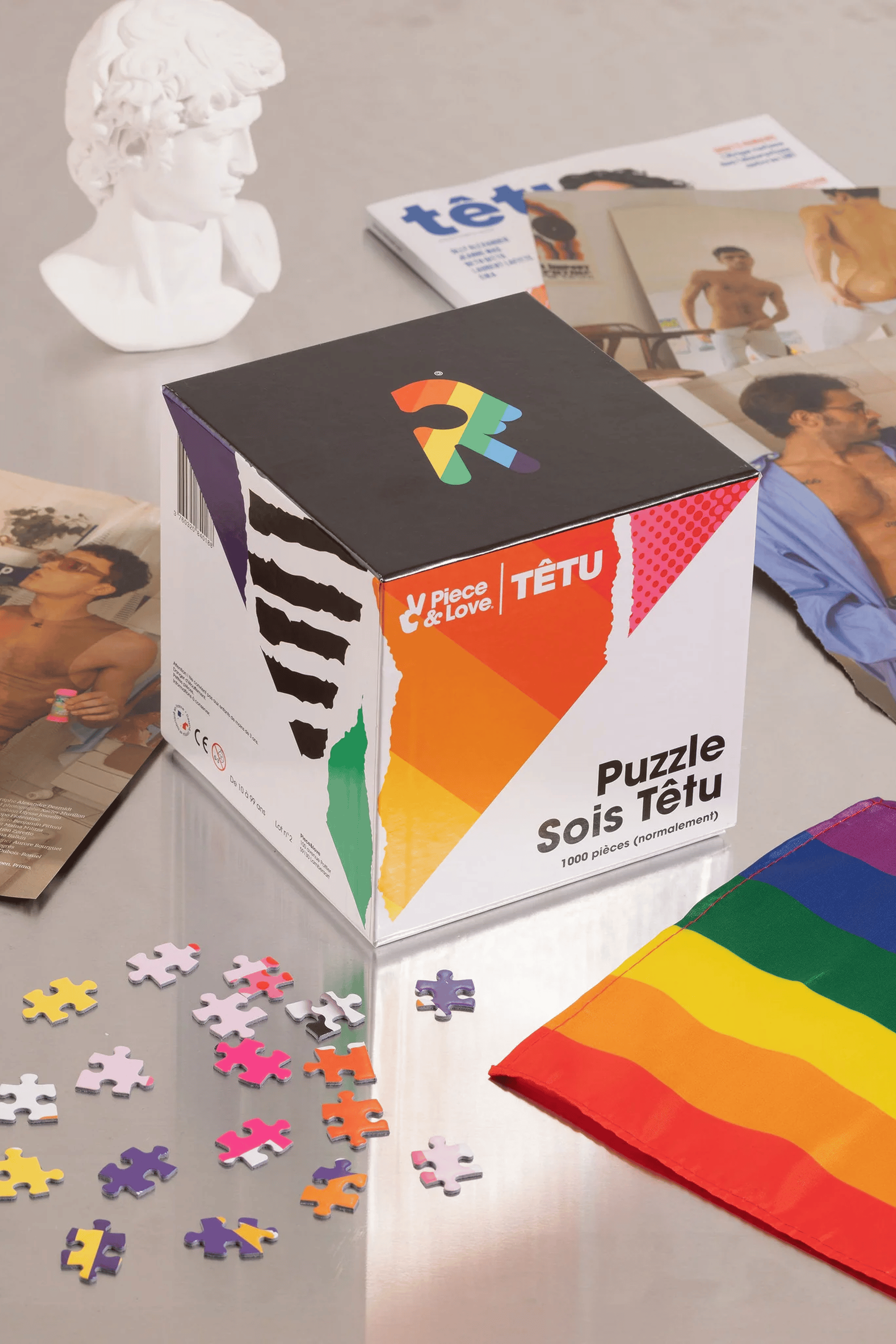 Puzzle PIECE AND LOVE Multicolore