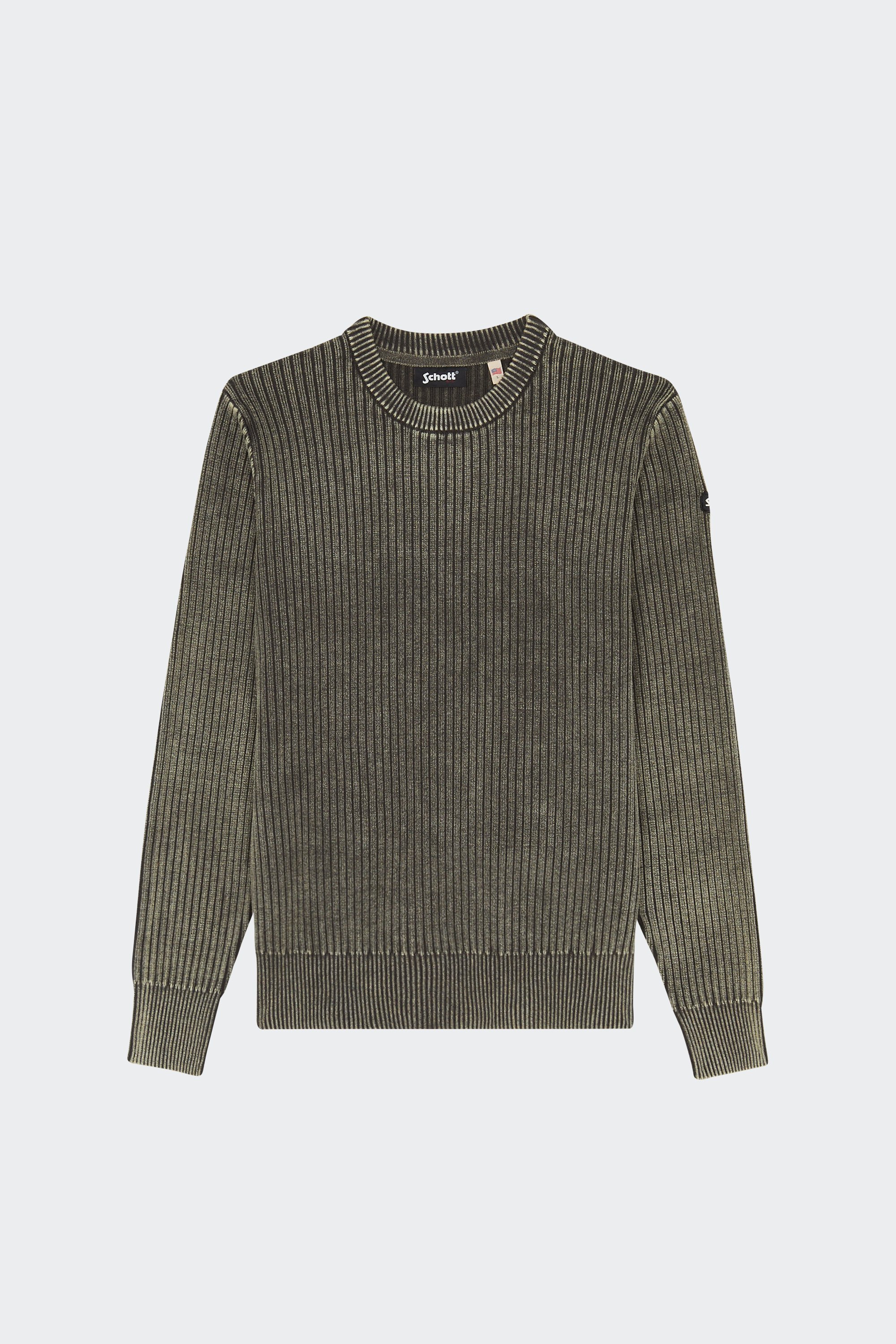 Sweater | Green by SCHOTT Sweater Green