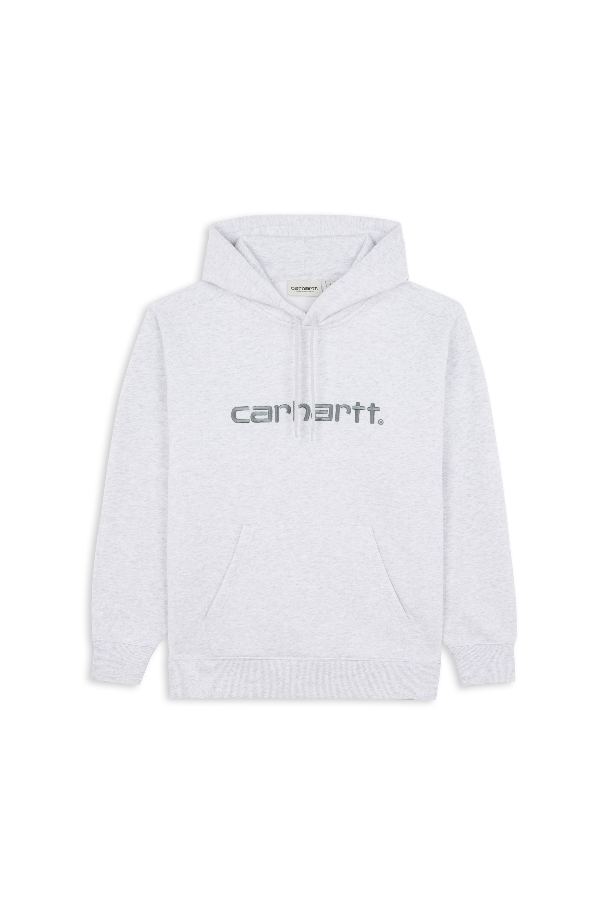 Hoodie Hooded Carhartt  Ash heather / velvet green