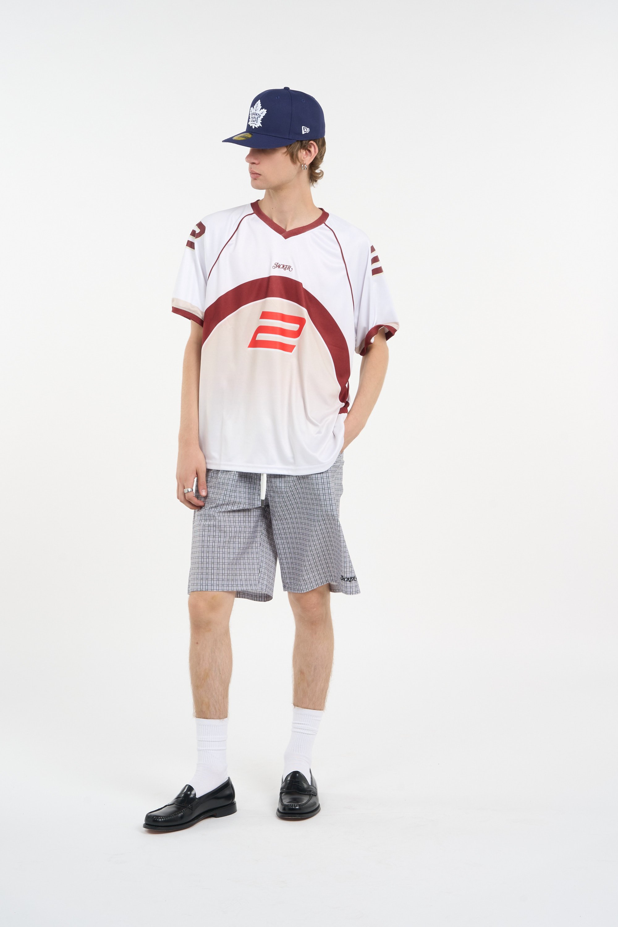 Maillot de sport JACKER Blanc