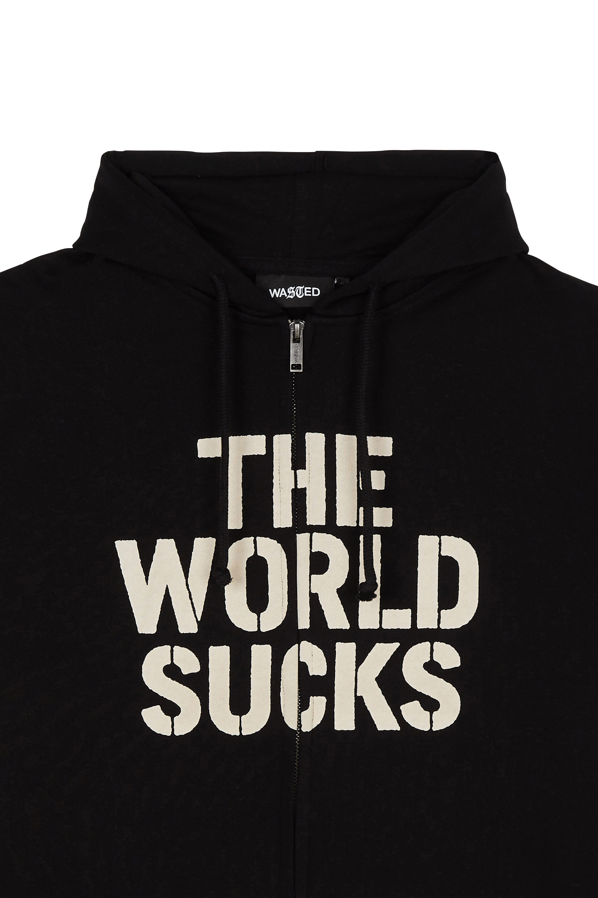 Tommy badge sweatshirt | Black WASTED Men