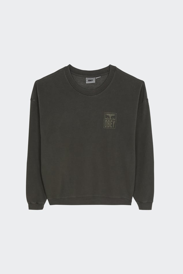 Sweatshirt Obey Eyes Icon Black Obey Man Citadium