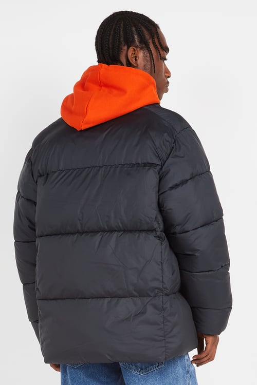 COLUMBIA Lightweight quilted padded jacket with high neck Black