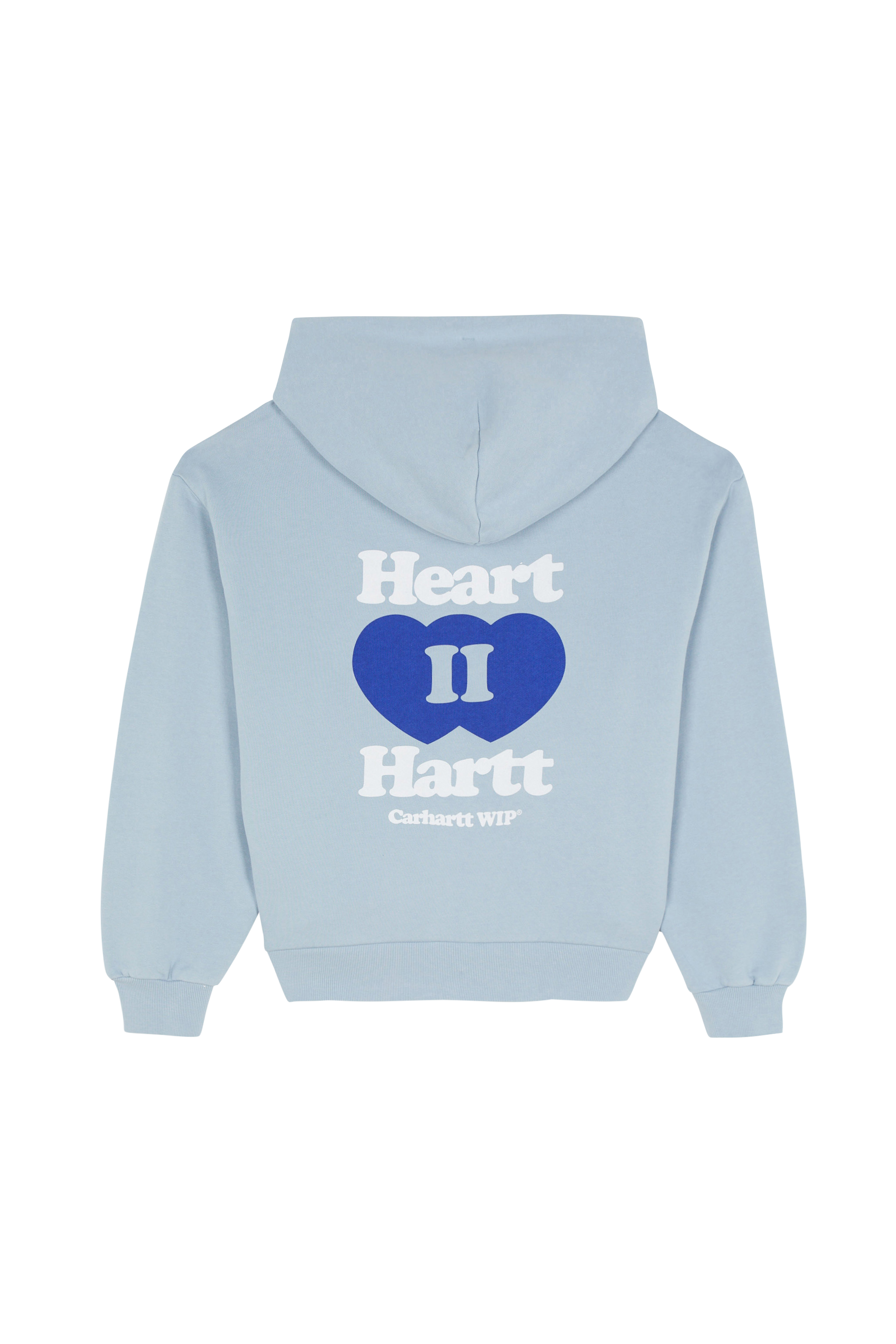 Hoodie zippé Bleu