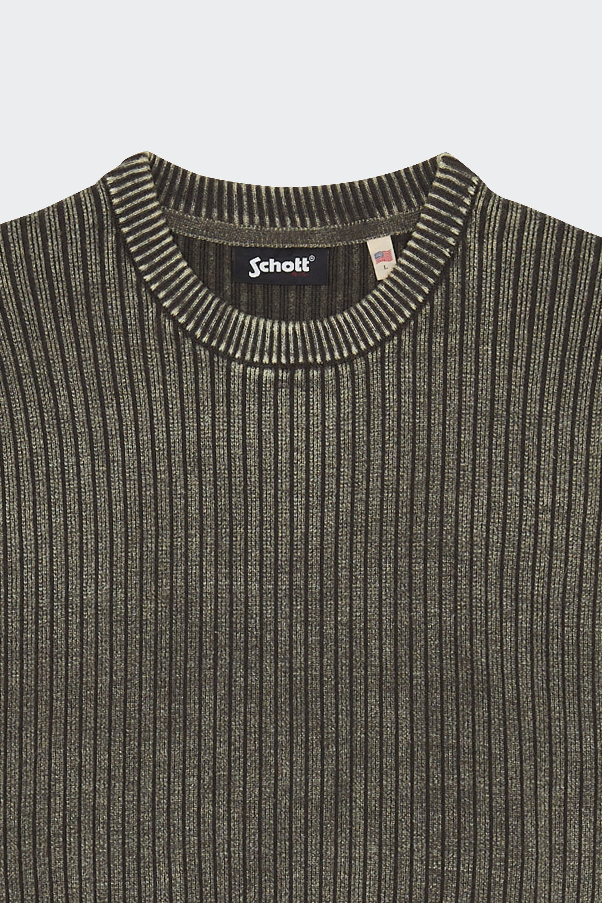 Sweater | Green by SCHOTT Sweater Green