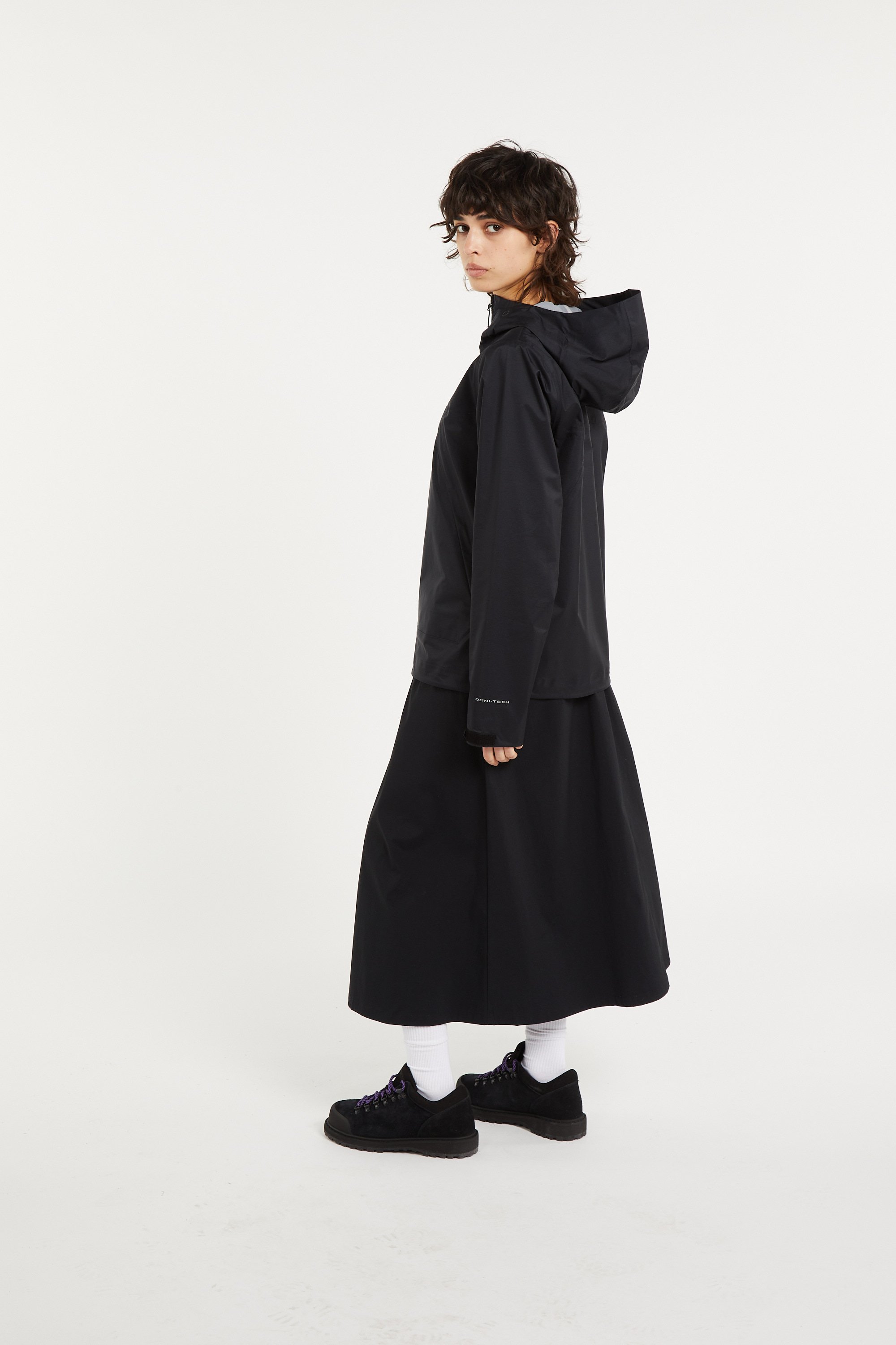 Veste imperméable Noir