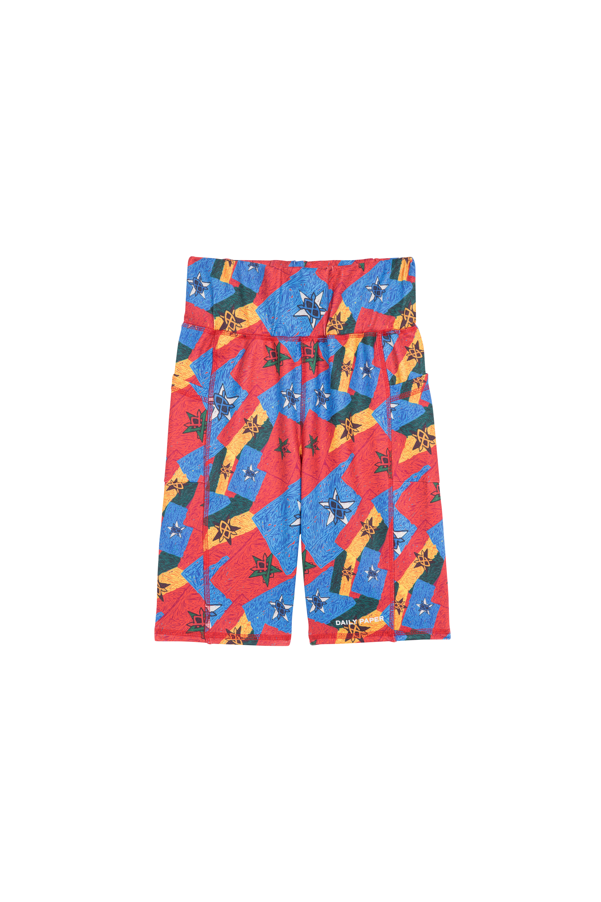 SHORT CYCLISTE translates to CYCLING SHORTS. DAILY PAPER Multicolored