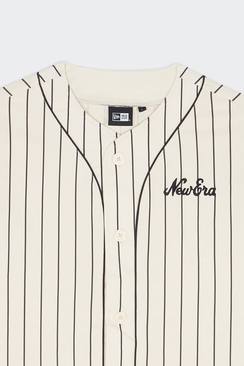 NEW ERA Chemise de baseball Beige