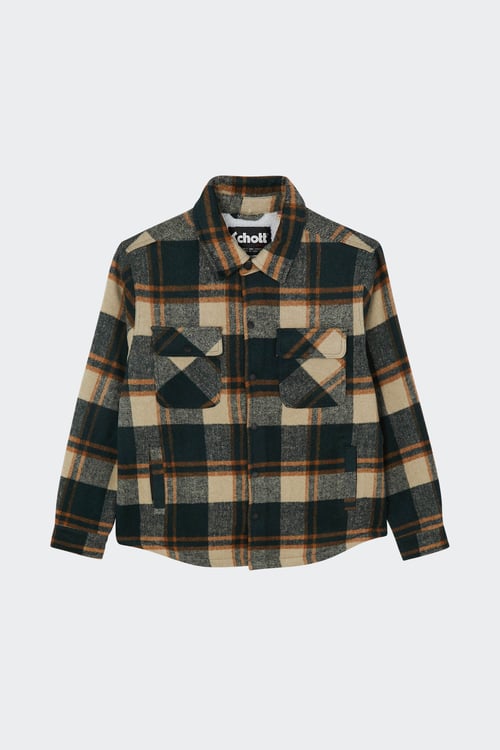 SCHOTT Jacket Green