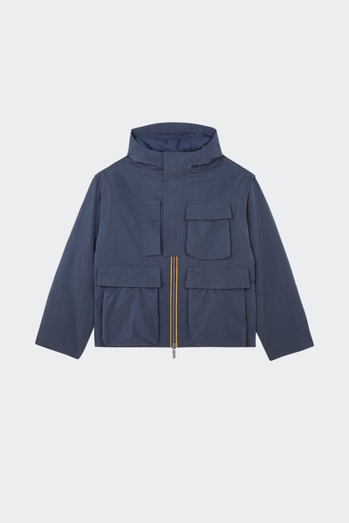 K-WAY Parka Bleu