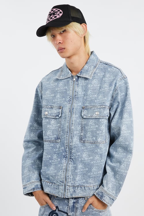 ICE CREAM Veste Bleu