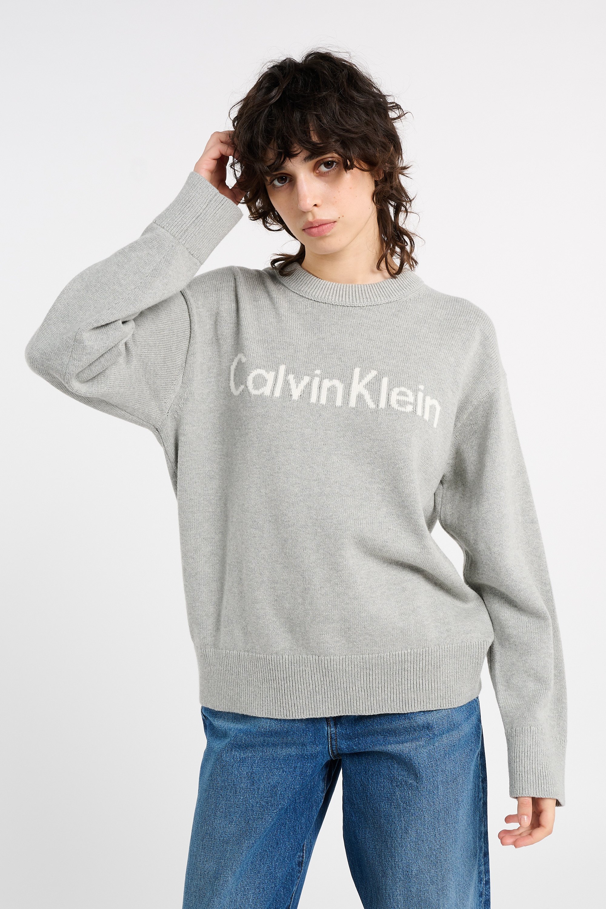 Pull | Gris CALVIN KLEIN Femme