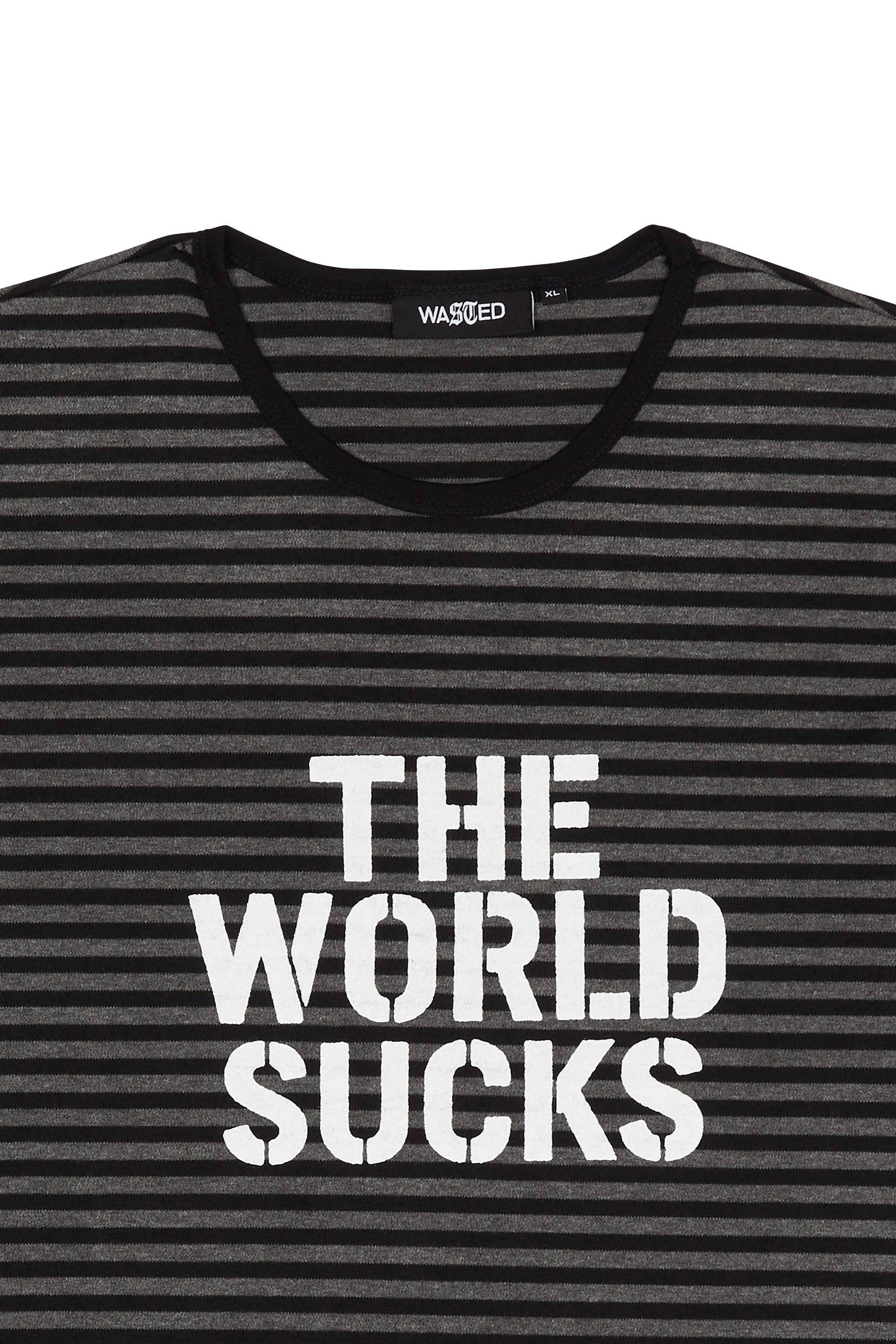 T-shirt | Noir WASTED Homme
