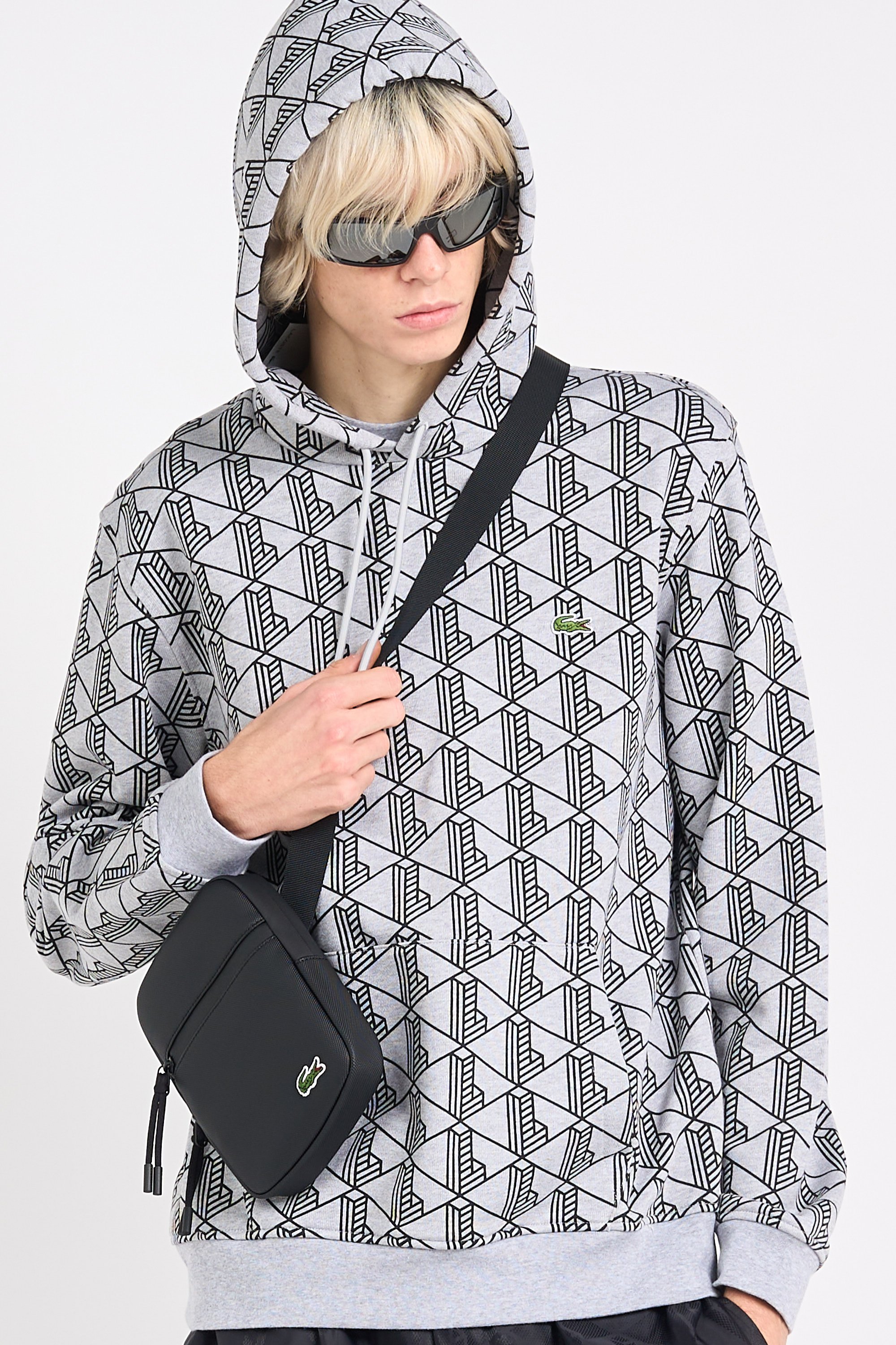 Sac bandoulière LACOSTE Noir