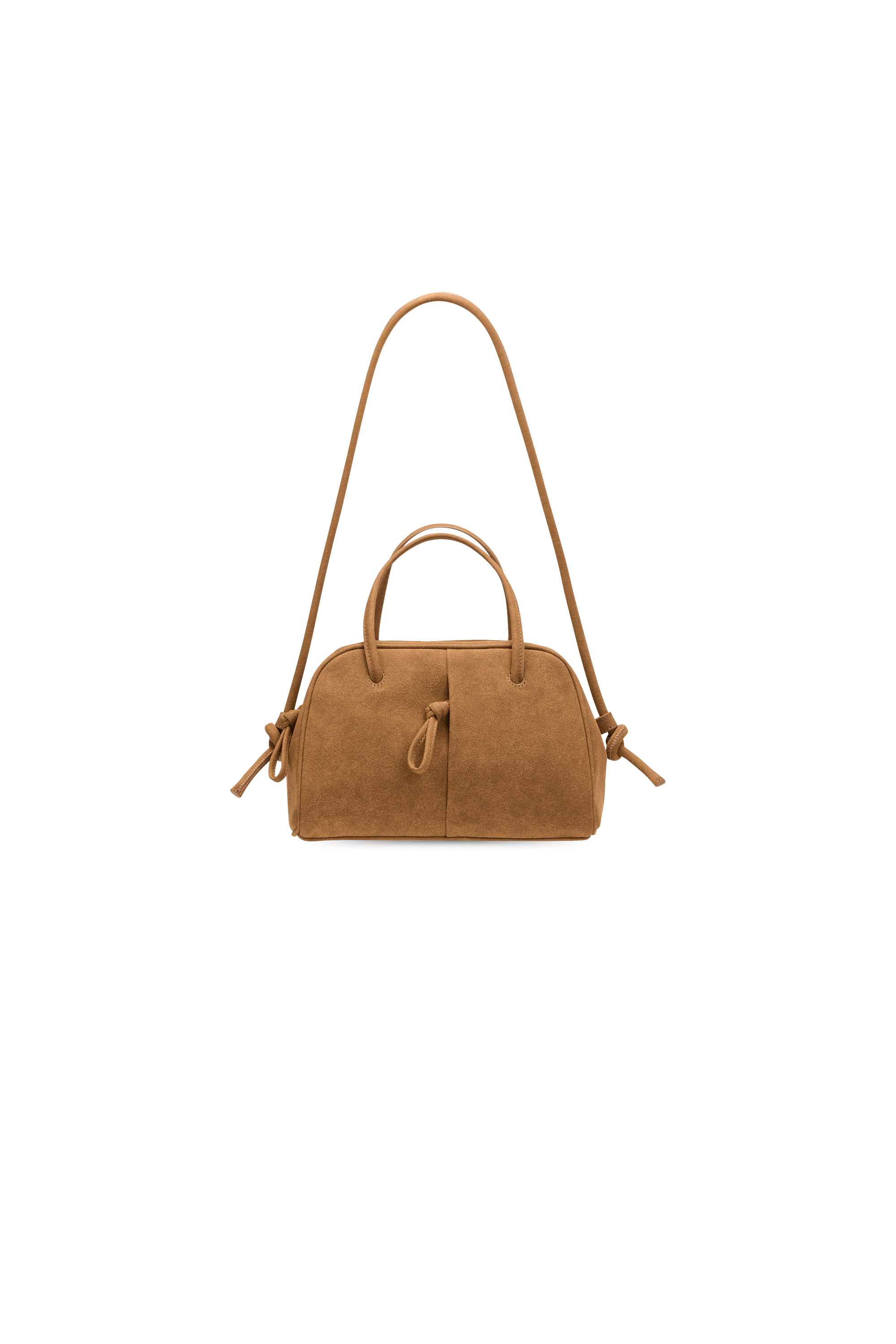 Handbag MINI BROOKLYN Suede  brown