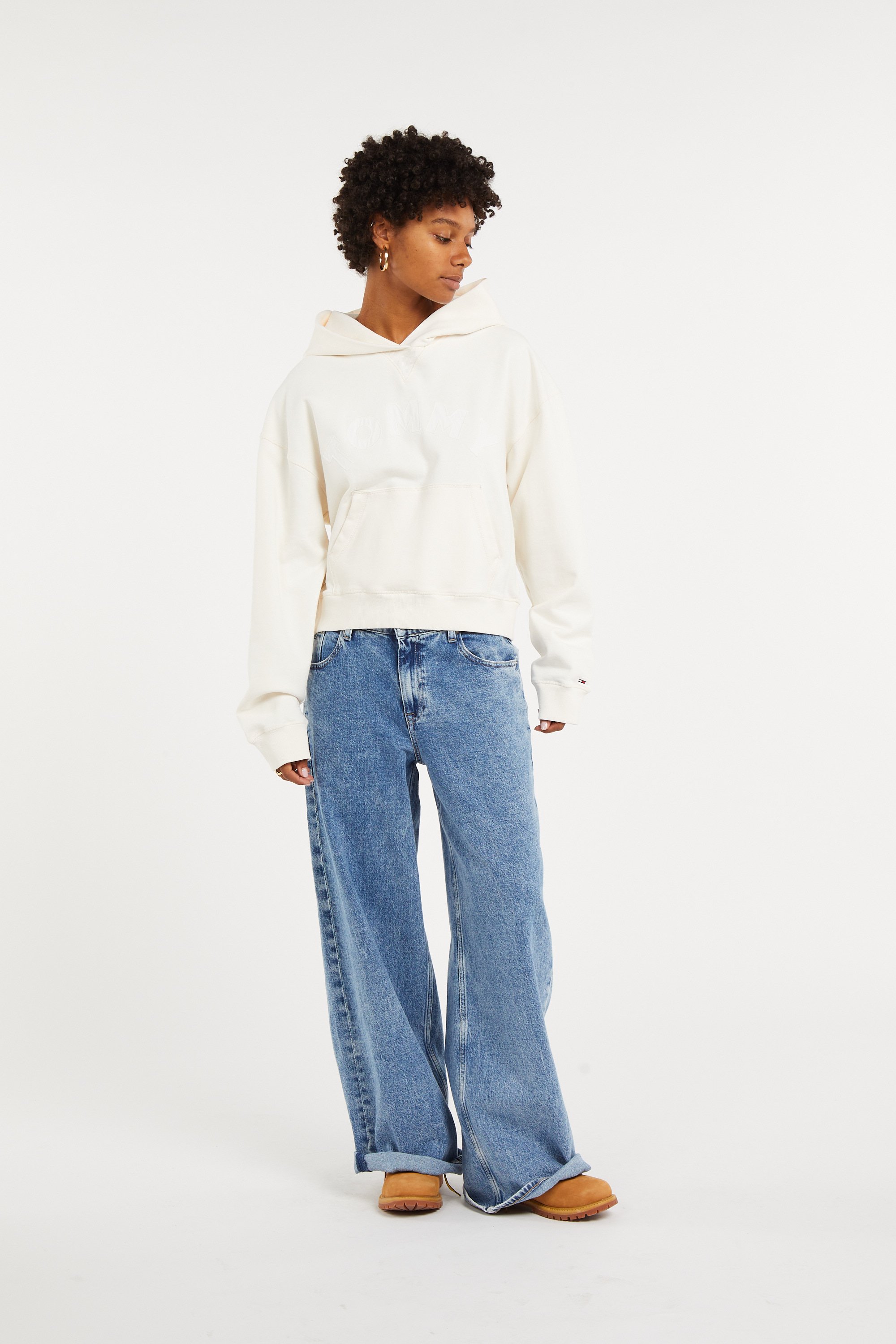 Sweat à capuche | Blanc TOMMY JEANS Femme