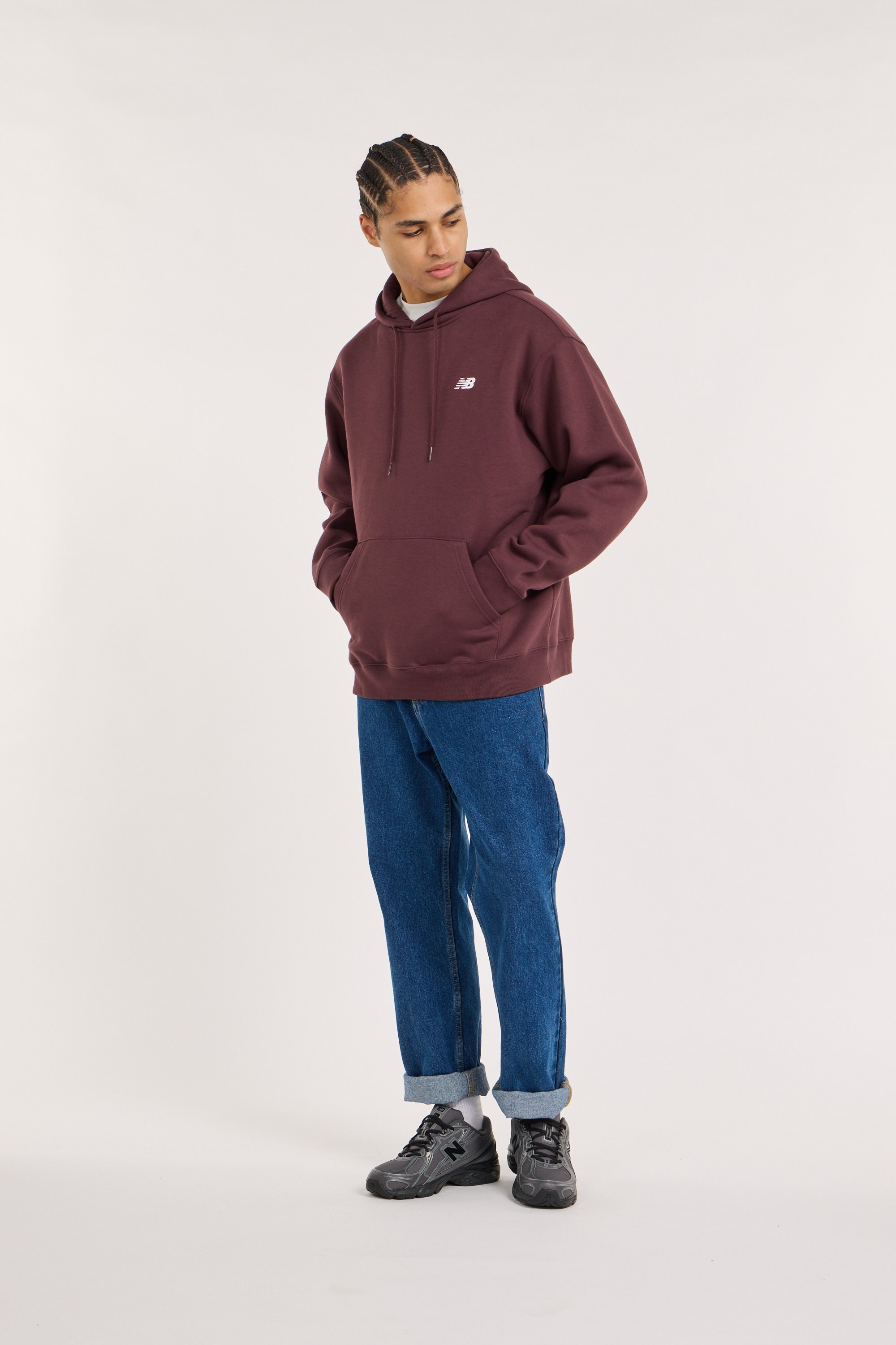 Hoodie NEW BALANCE Rouge