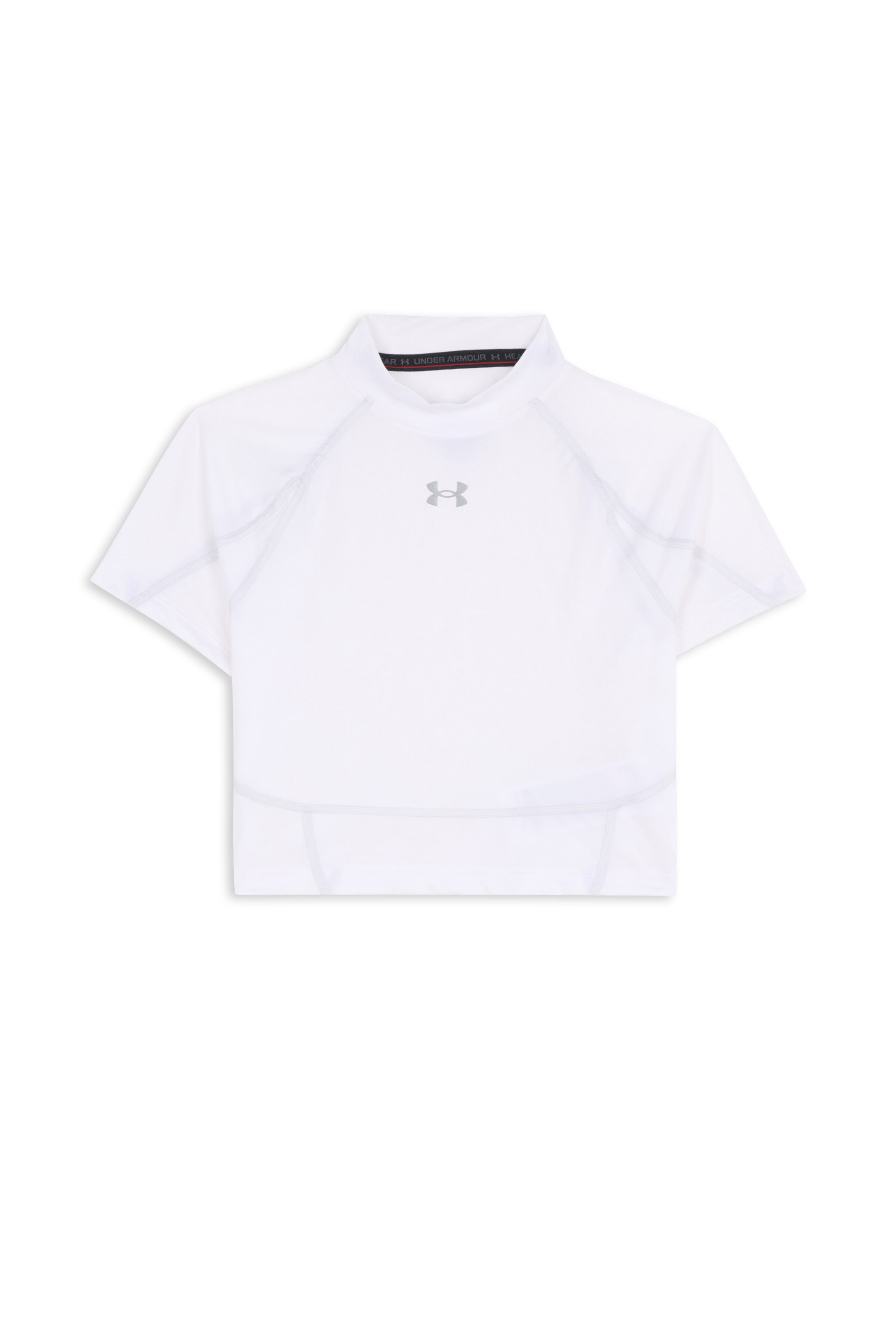Regular-fit round-neck cotton T-shirt UNDER ARMOUR White