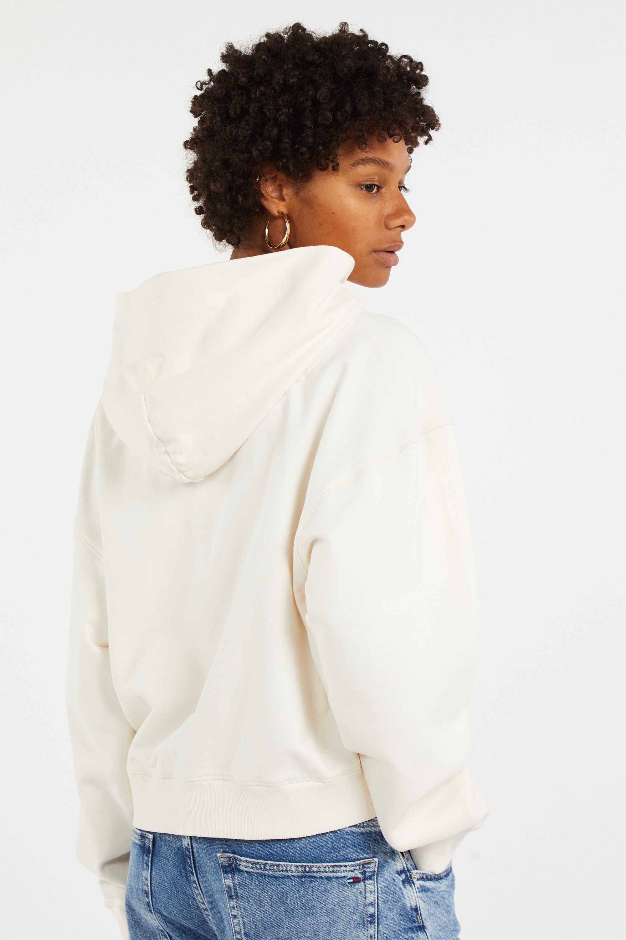 Sweat à capuche | Blanc TOMMY JEANS Femme