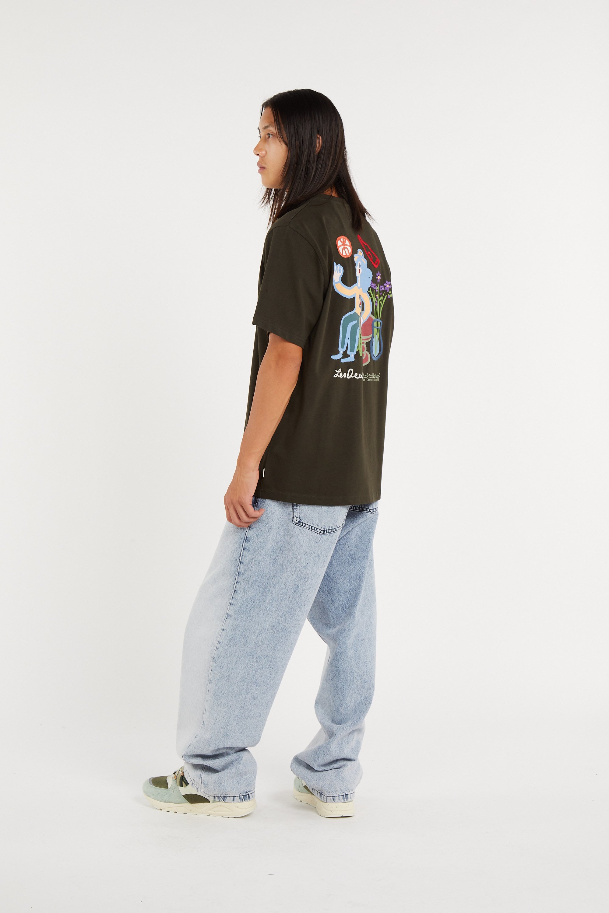 T-shirt | Vert LES DEUX Homme