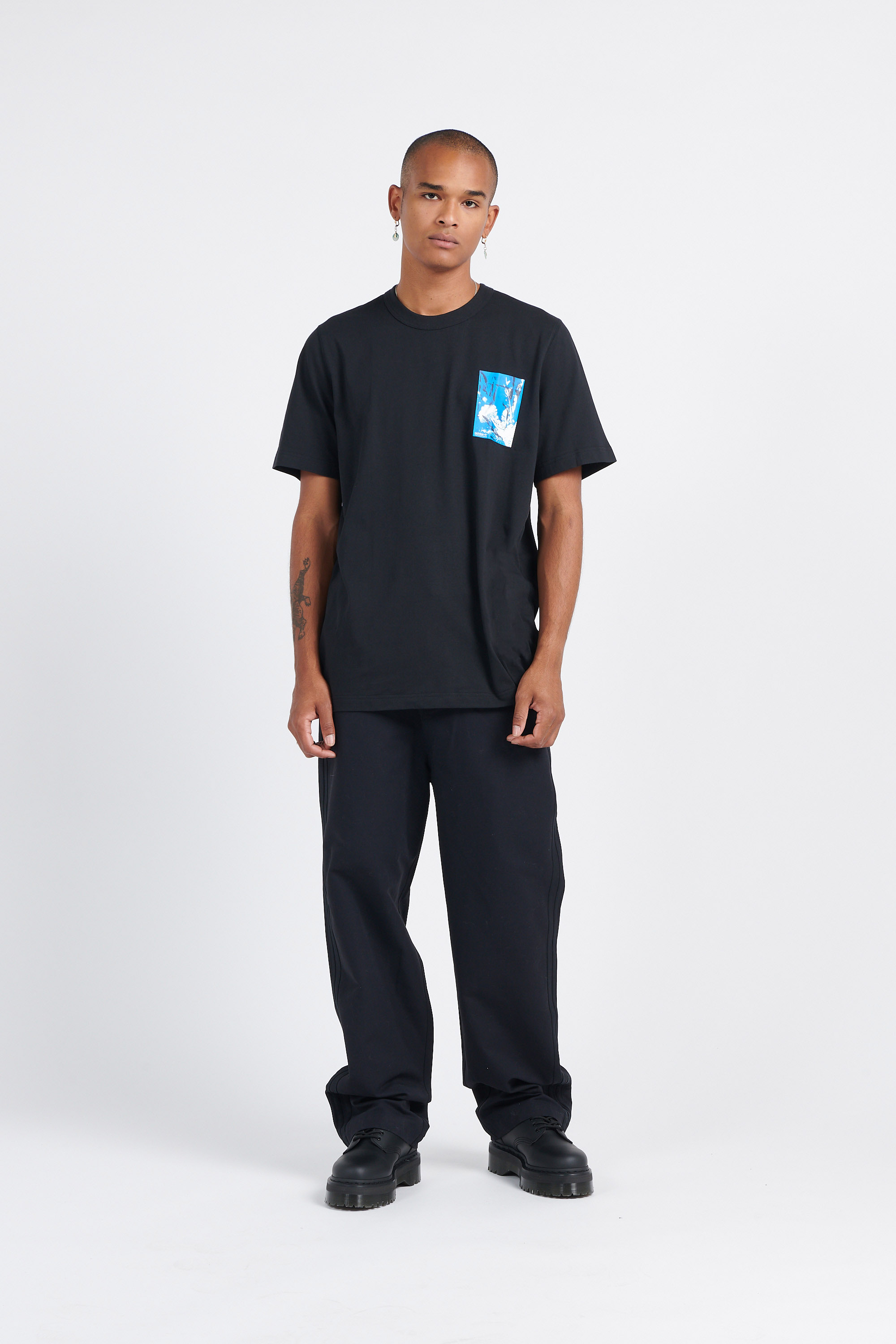 T-shirt manches courtes Noir
