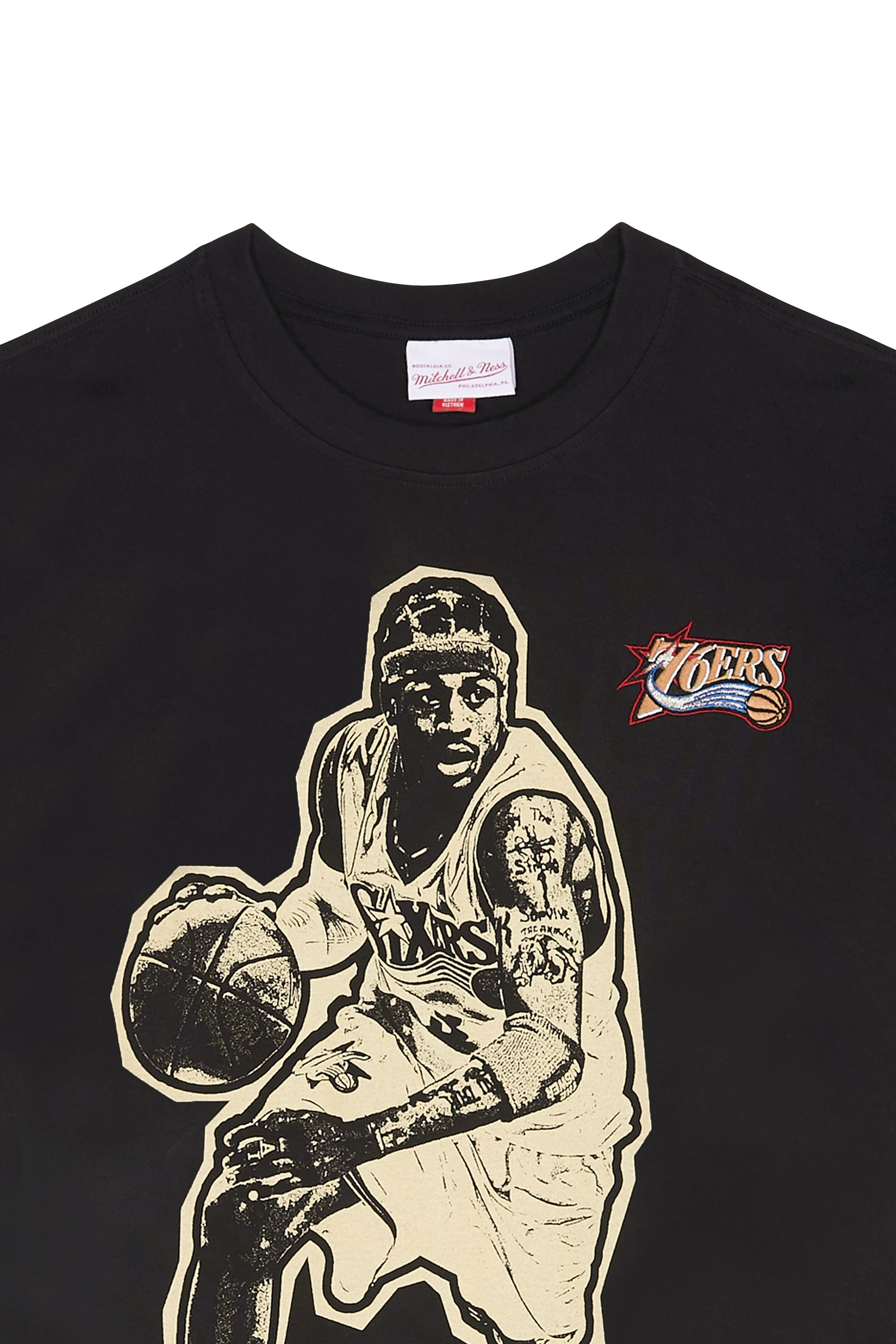 T-shirt | Black MITCHELL & NESS Men