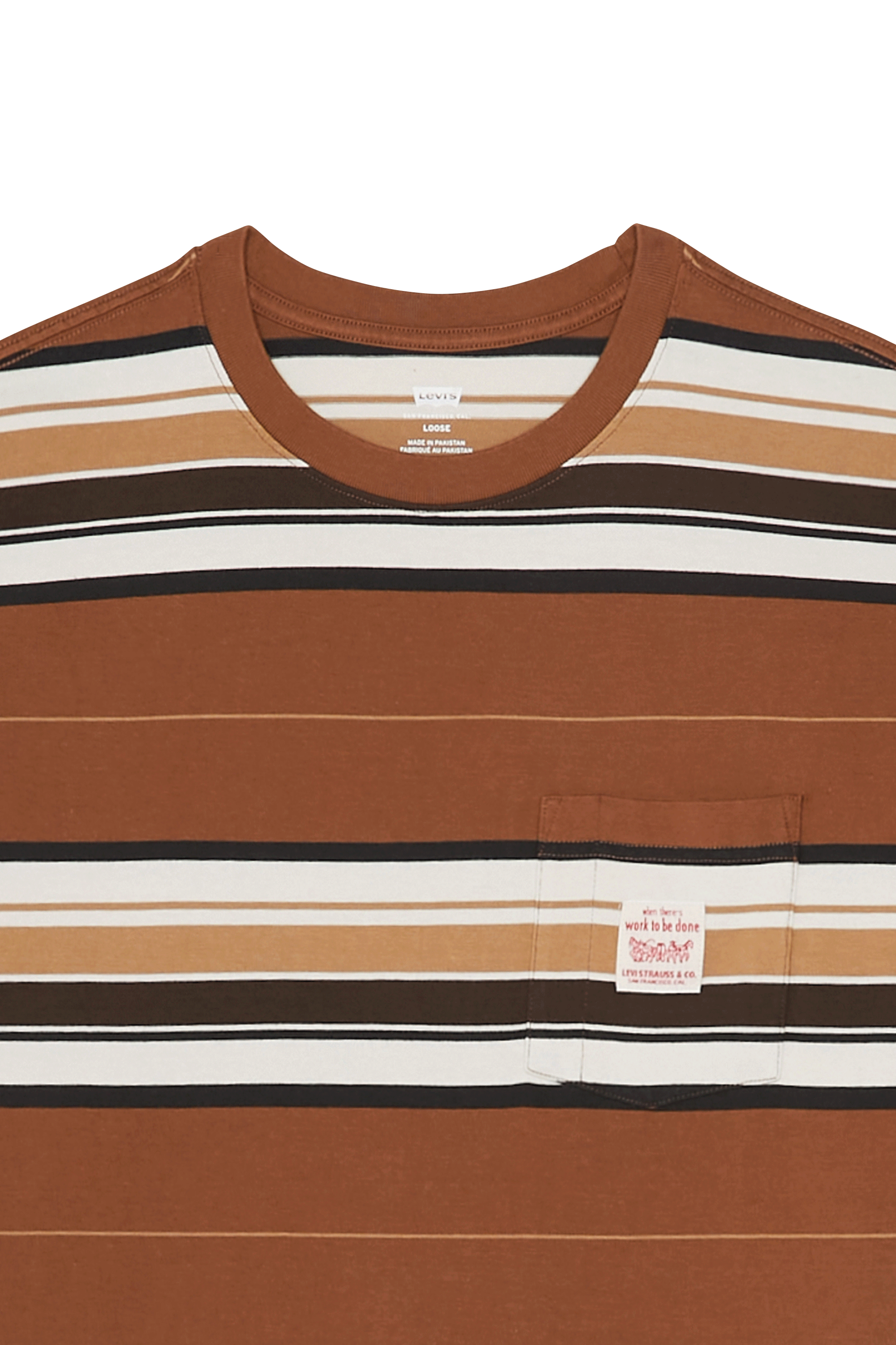 LEVI'S T-shirt Marron