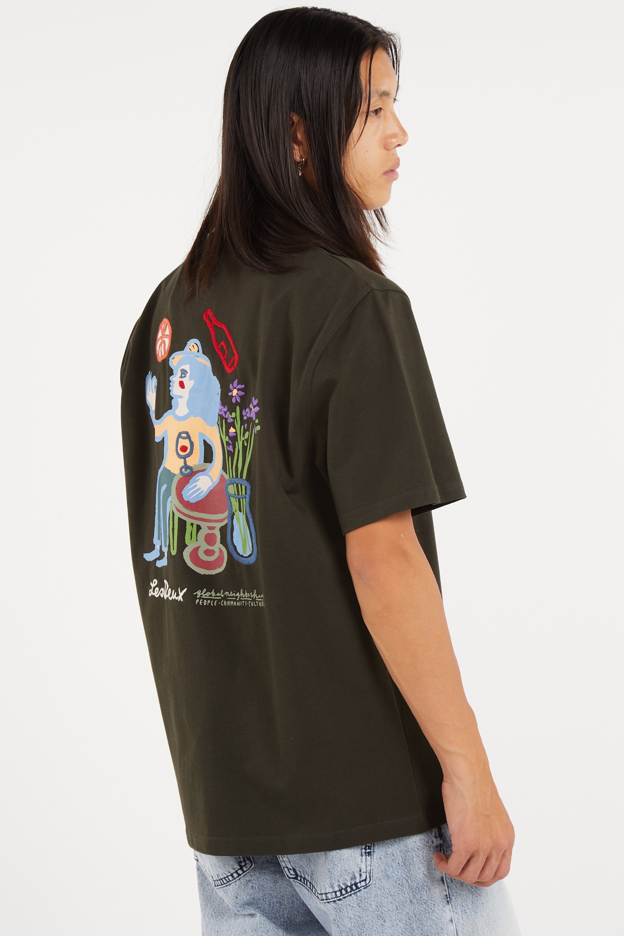 T-shirt | Vert LES DEUX Homme
