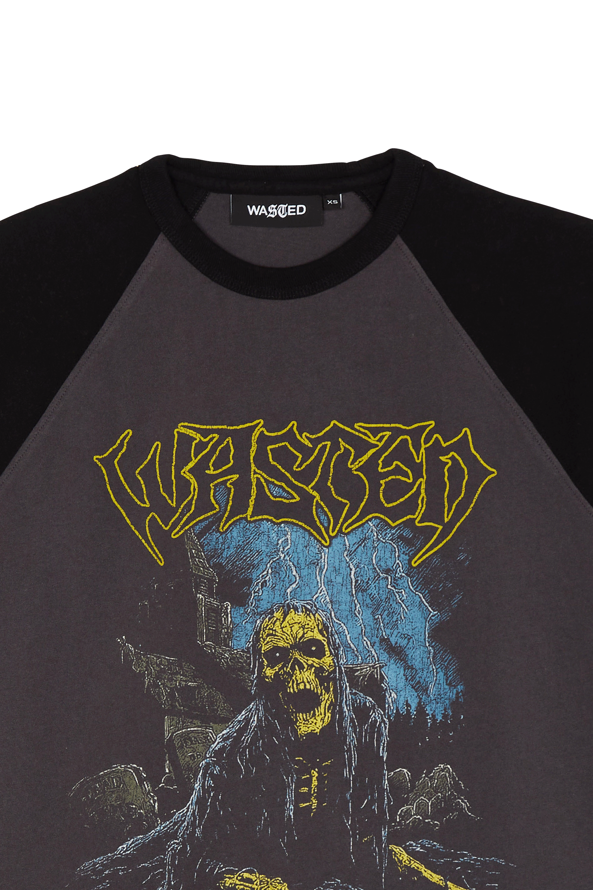 T-shirt | Noir WASTED Homme