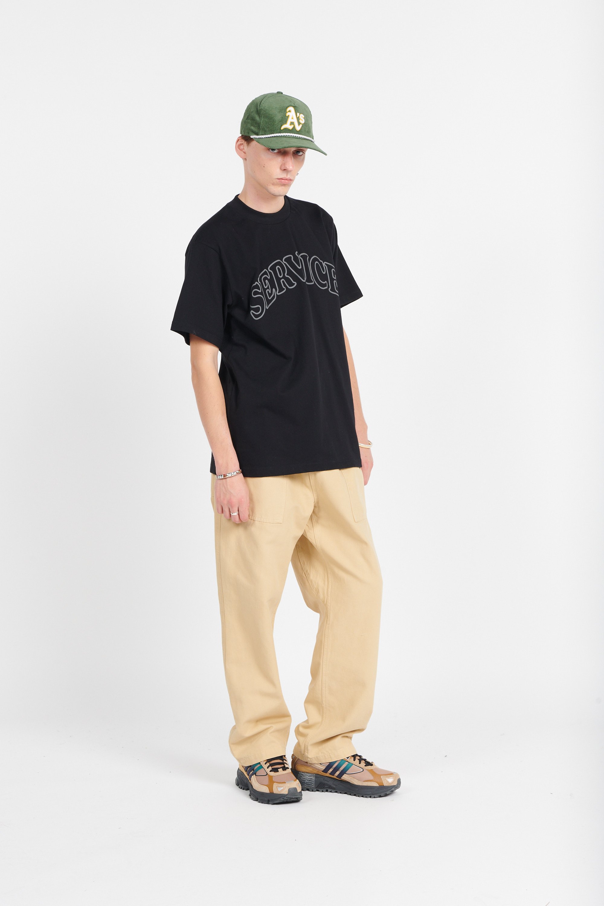 T-shirt SERVICE WORKS Black