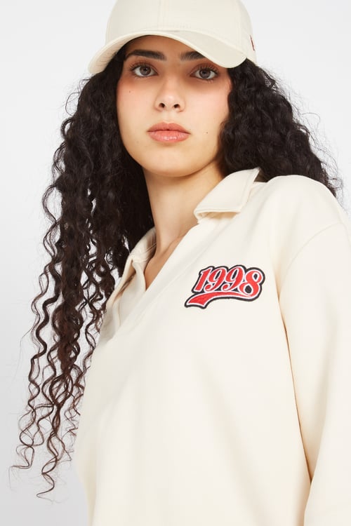 NOISY MAY Polo Blanc