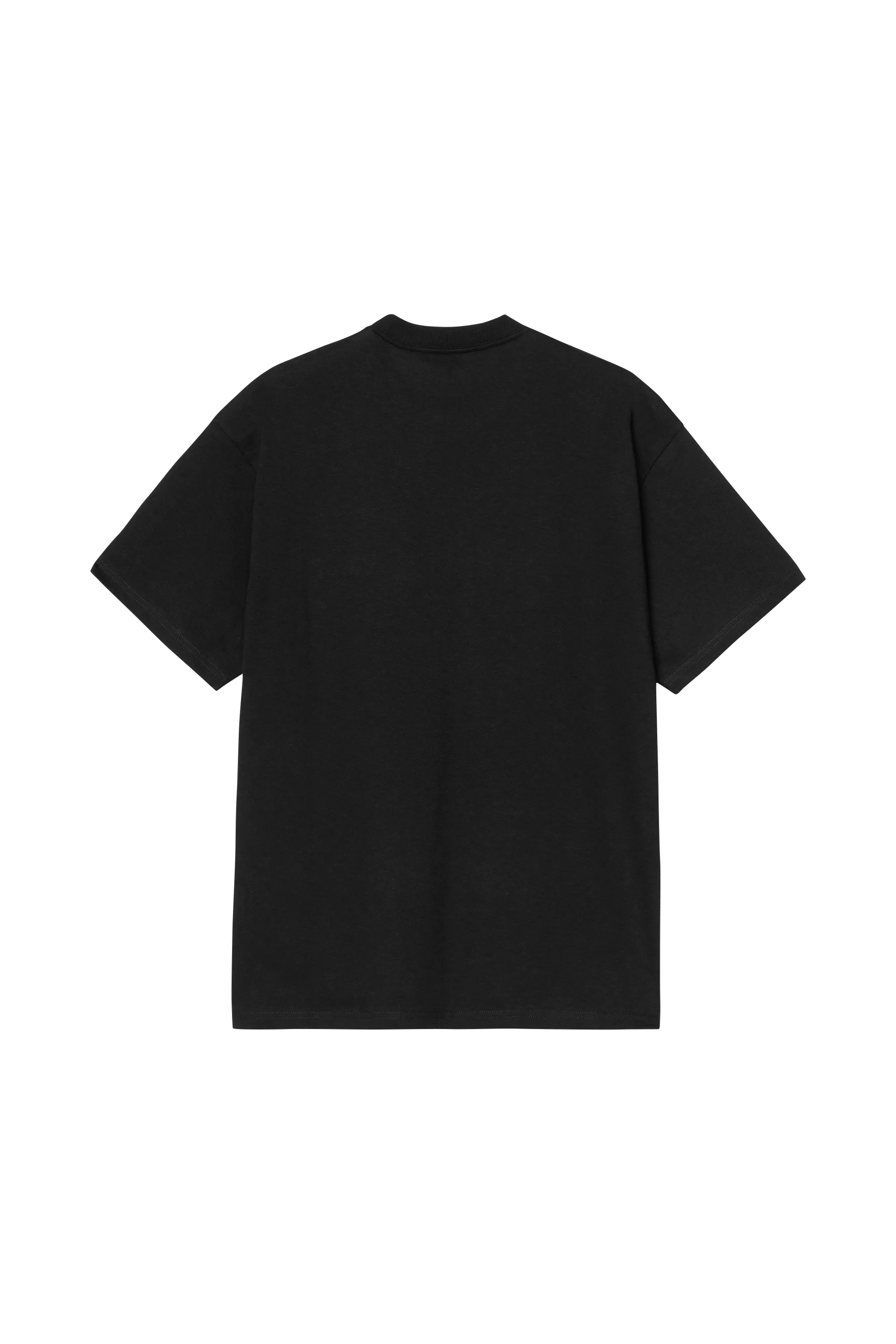Tee-shirt col rond en coton bio  | Noir CARHARTT WIP Homme