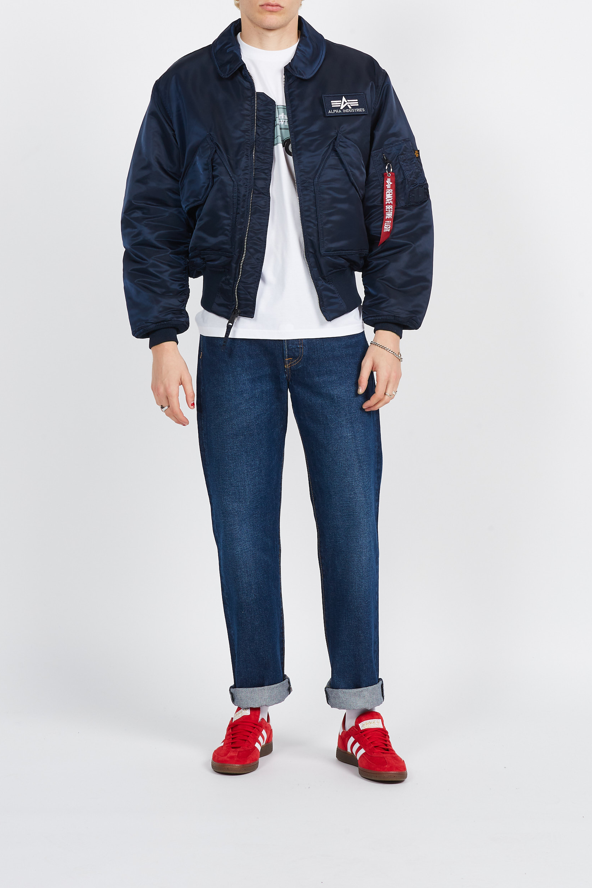 bomber ALPHA INDUSTRIES Vert