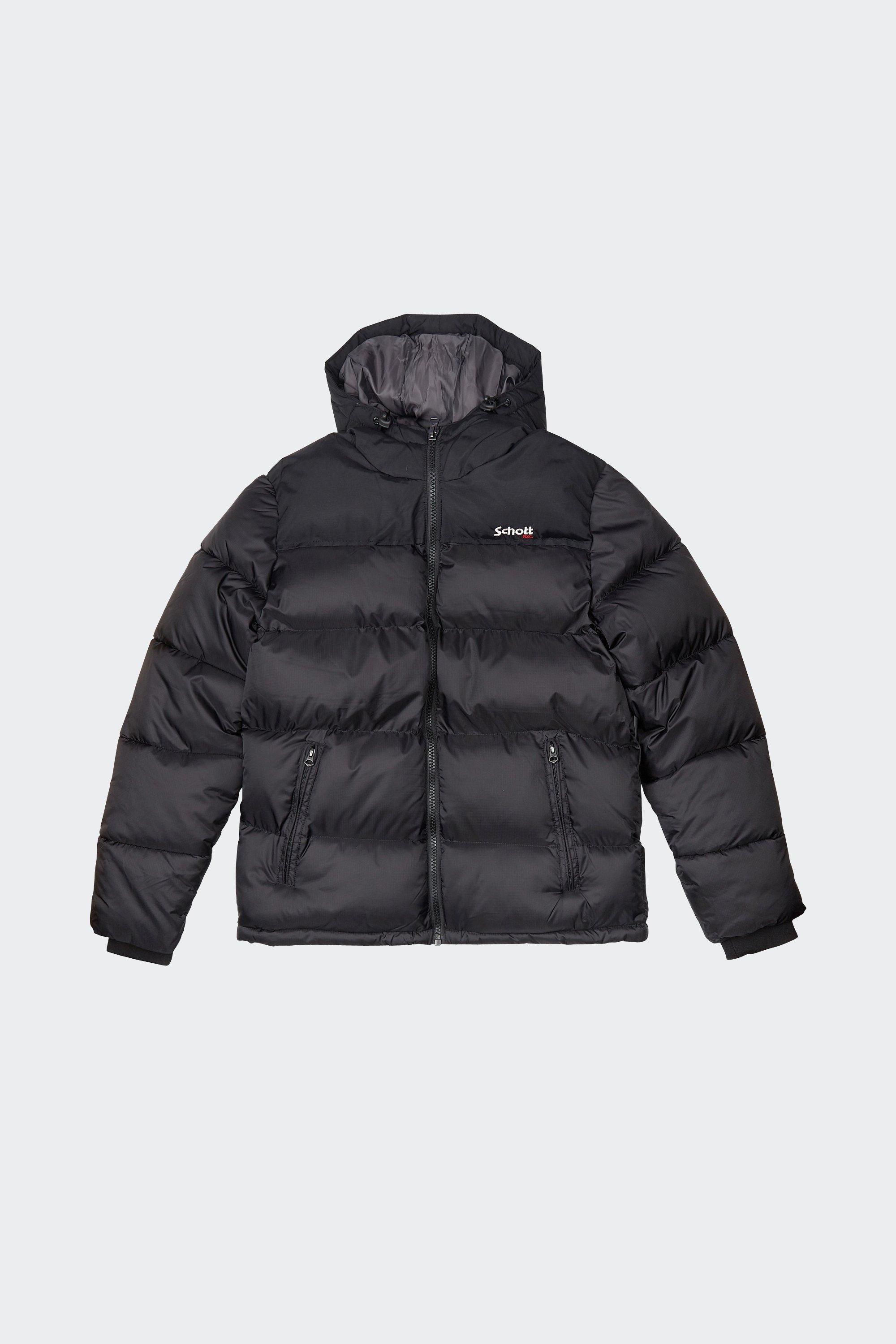 Puffer Jacket | Black by SCHOTT Puffer Jacket Black