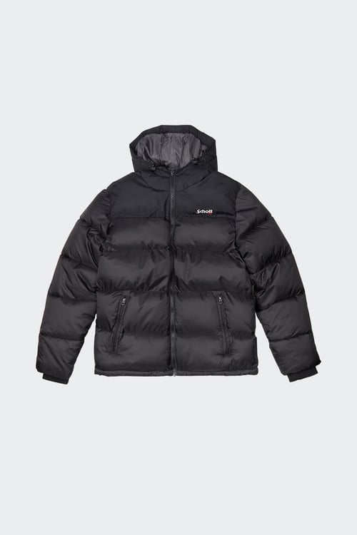 SCHOTT Doudoune Noir