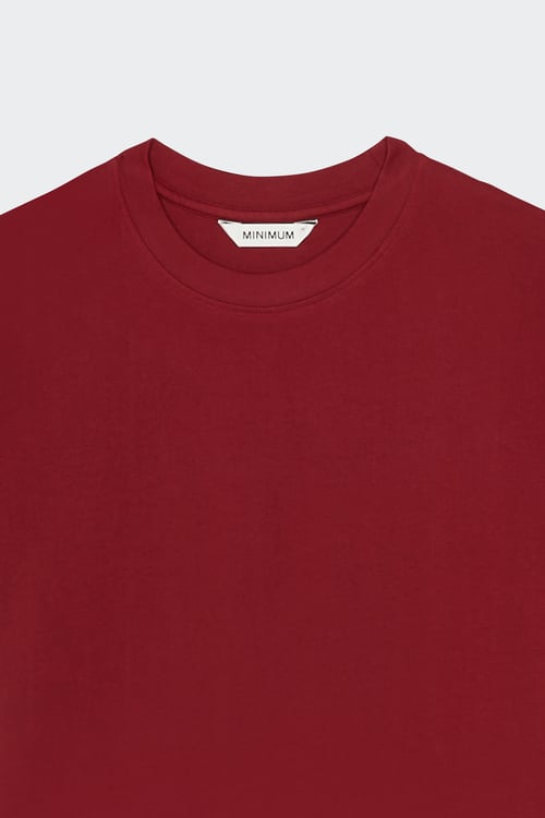 MINIMUM T-shirt Rouge