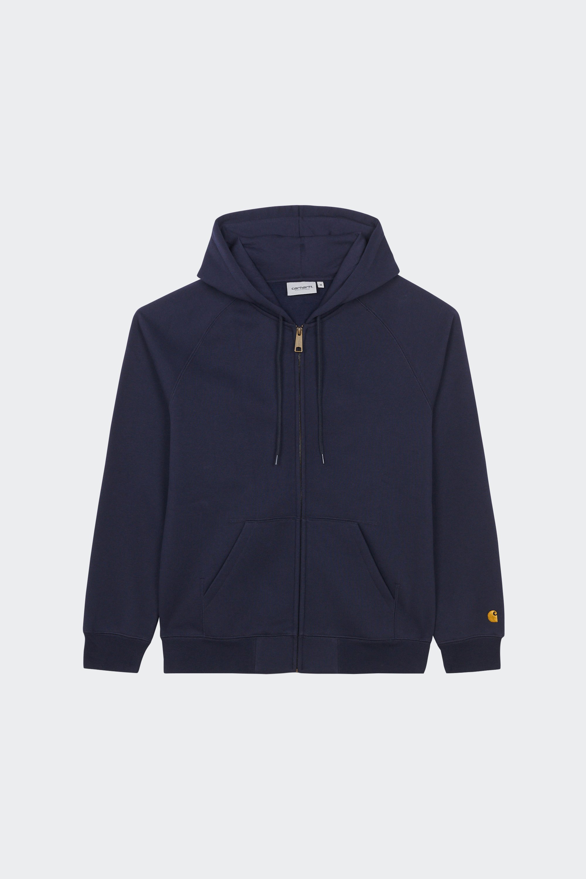 Regular-fit zip-up cotton-blend hoodie with Pony Player | Blue by CARHARTT WIP Regular-fit zip-up cotton-blend hoodie with Pony Player Blue
